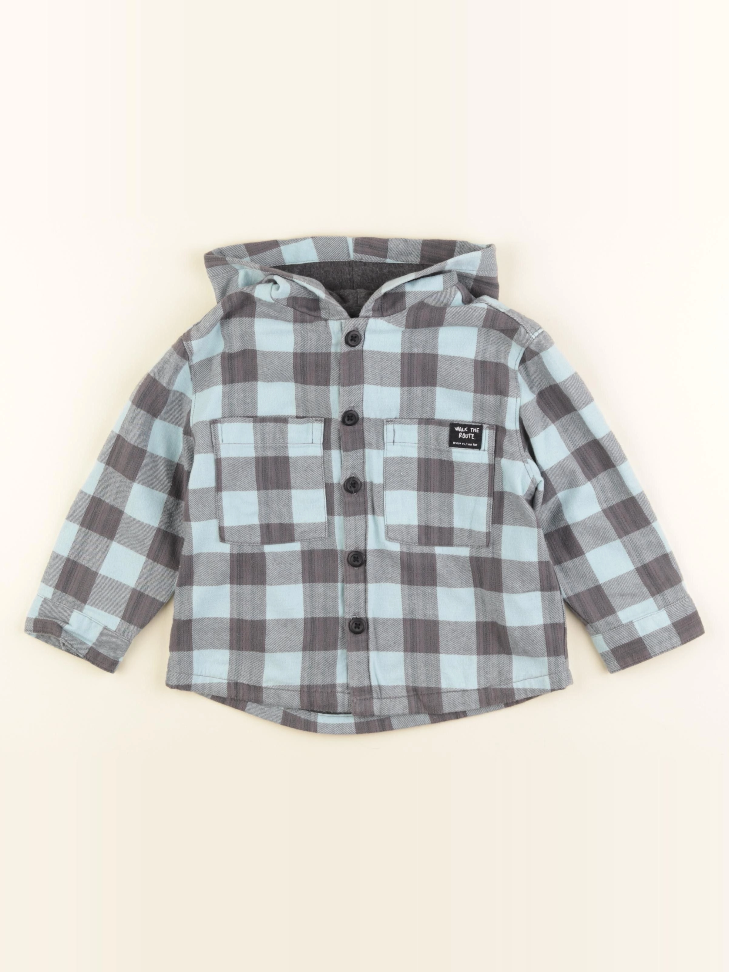 Zara - chemise bleu - 18/24 mois