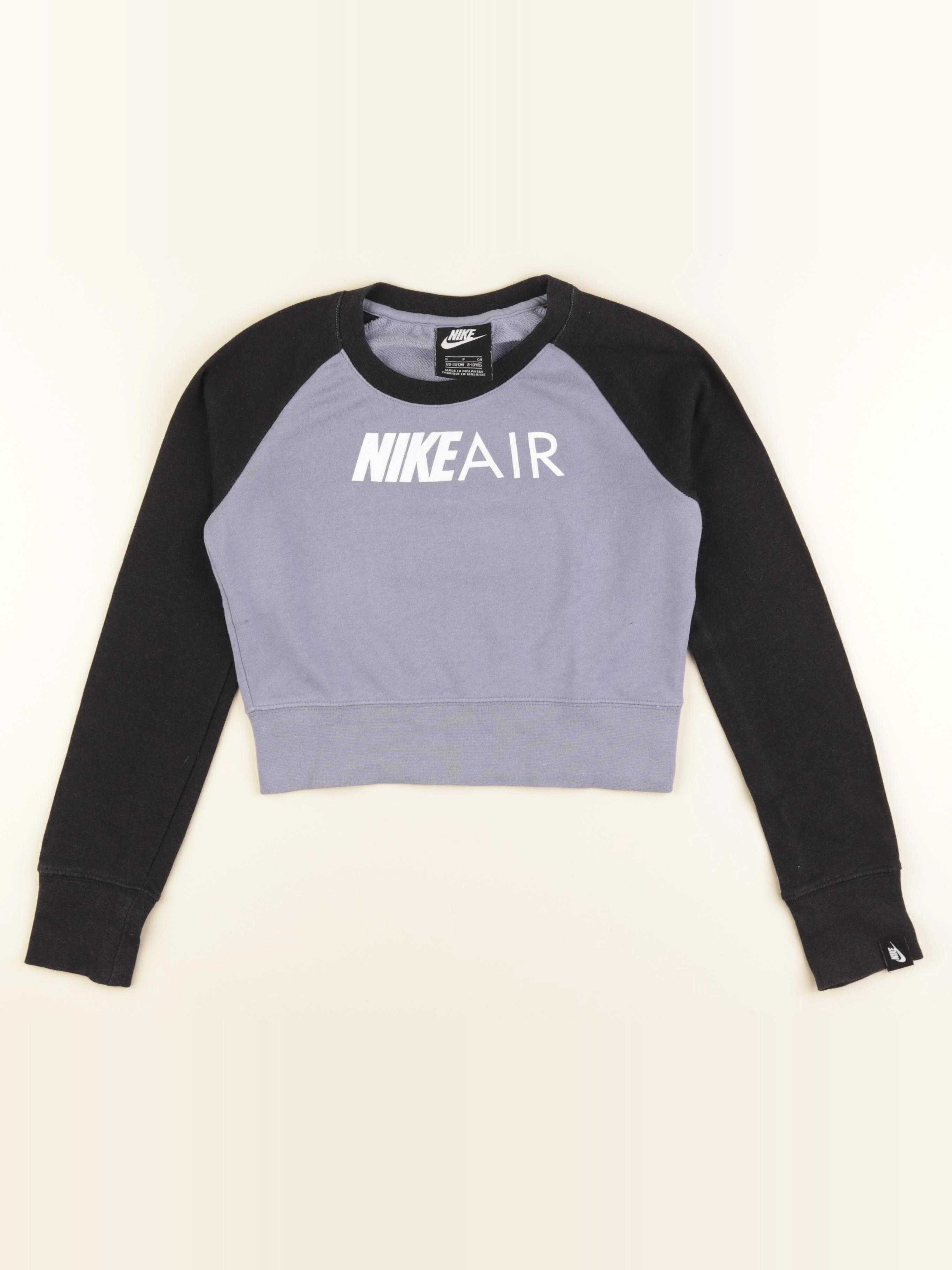 Nike - sweat bleu - 8/10 ans