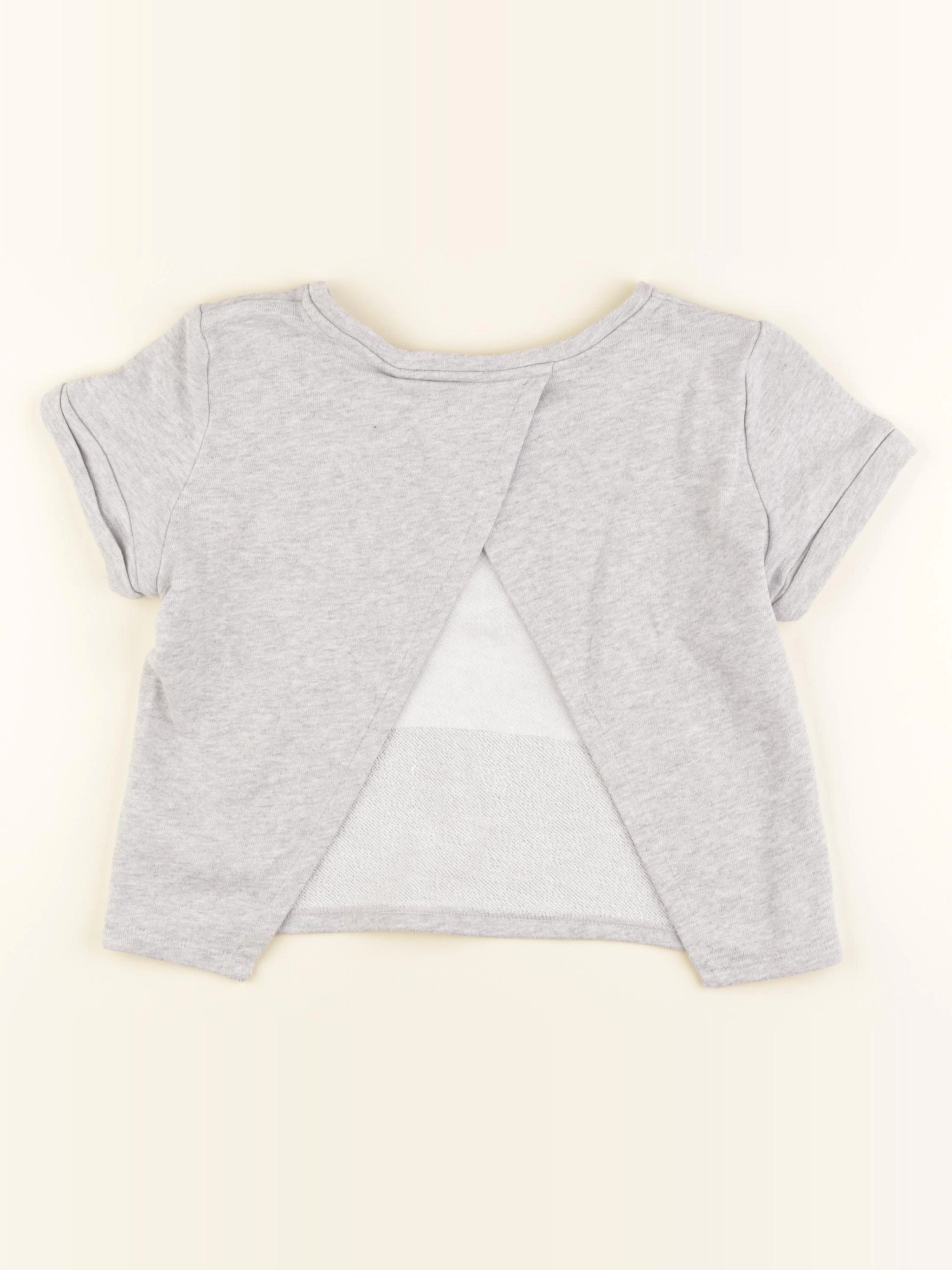 IKKS - sweat gris - 10 ans