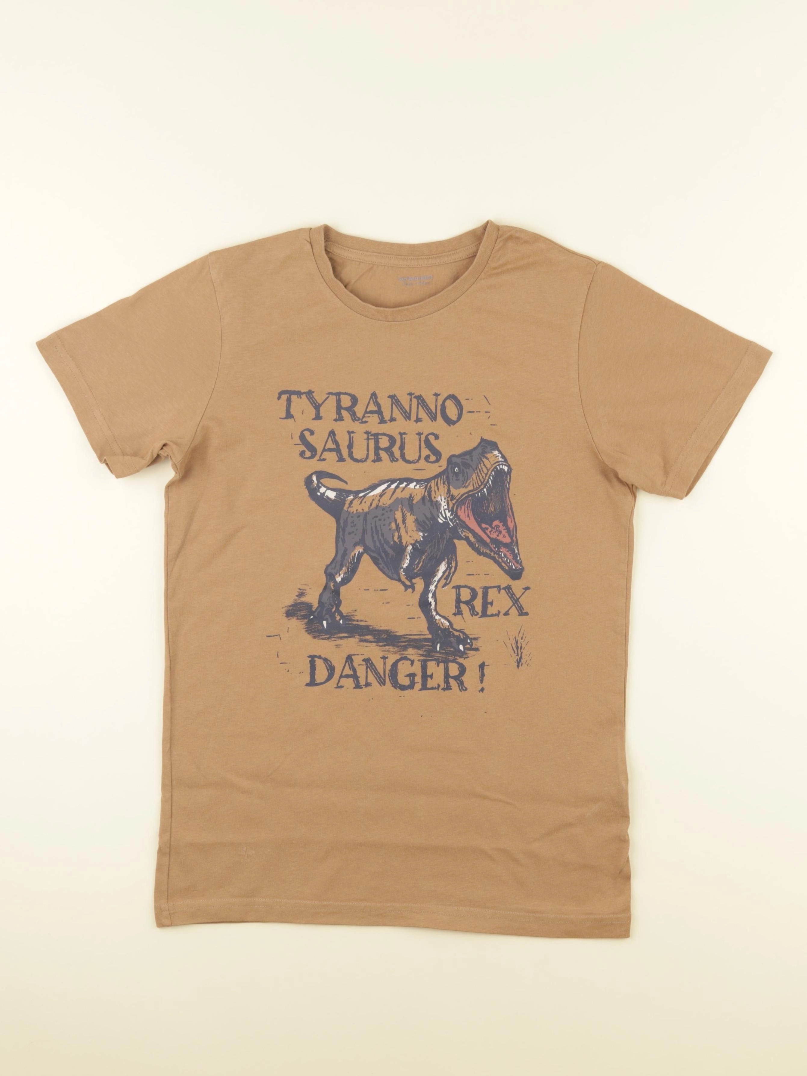 Vertbaudet - tee-shirt marron - 12 ans