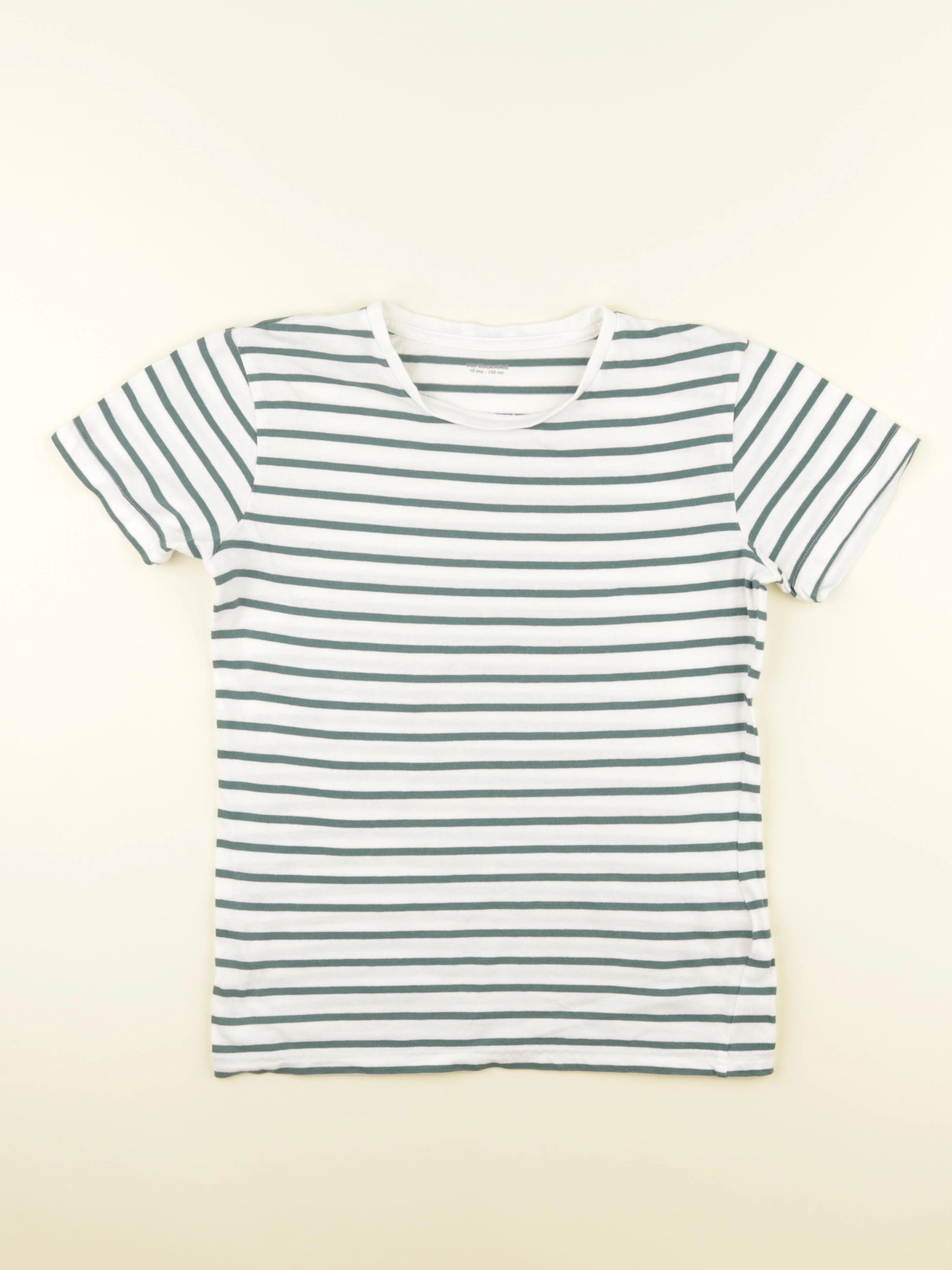 Vertbaudet - tee-shirt vert - 12 ans