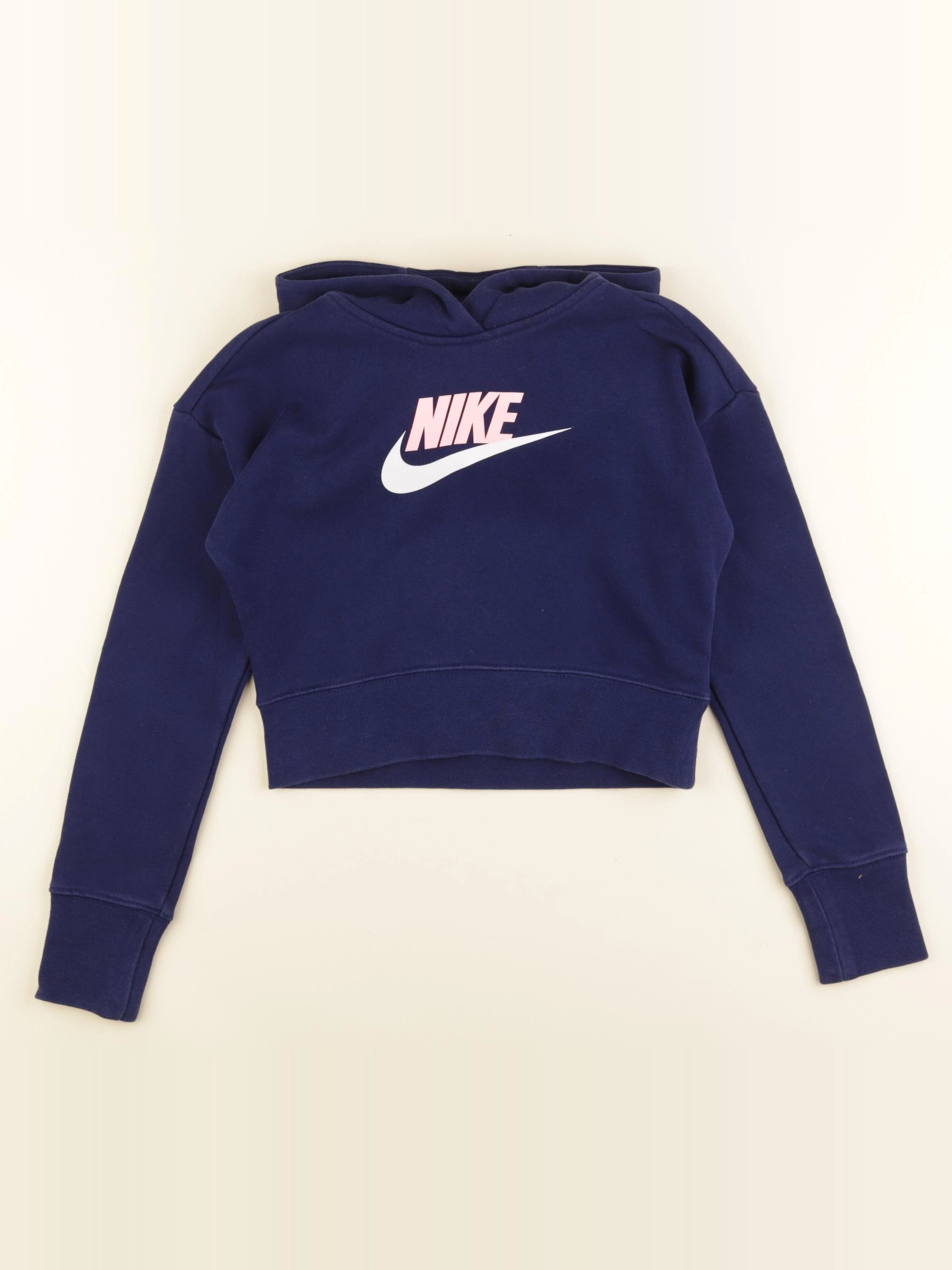 Nike - sweat bleu - 8/9 ans