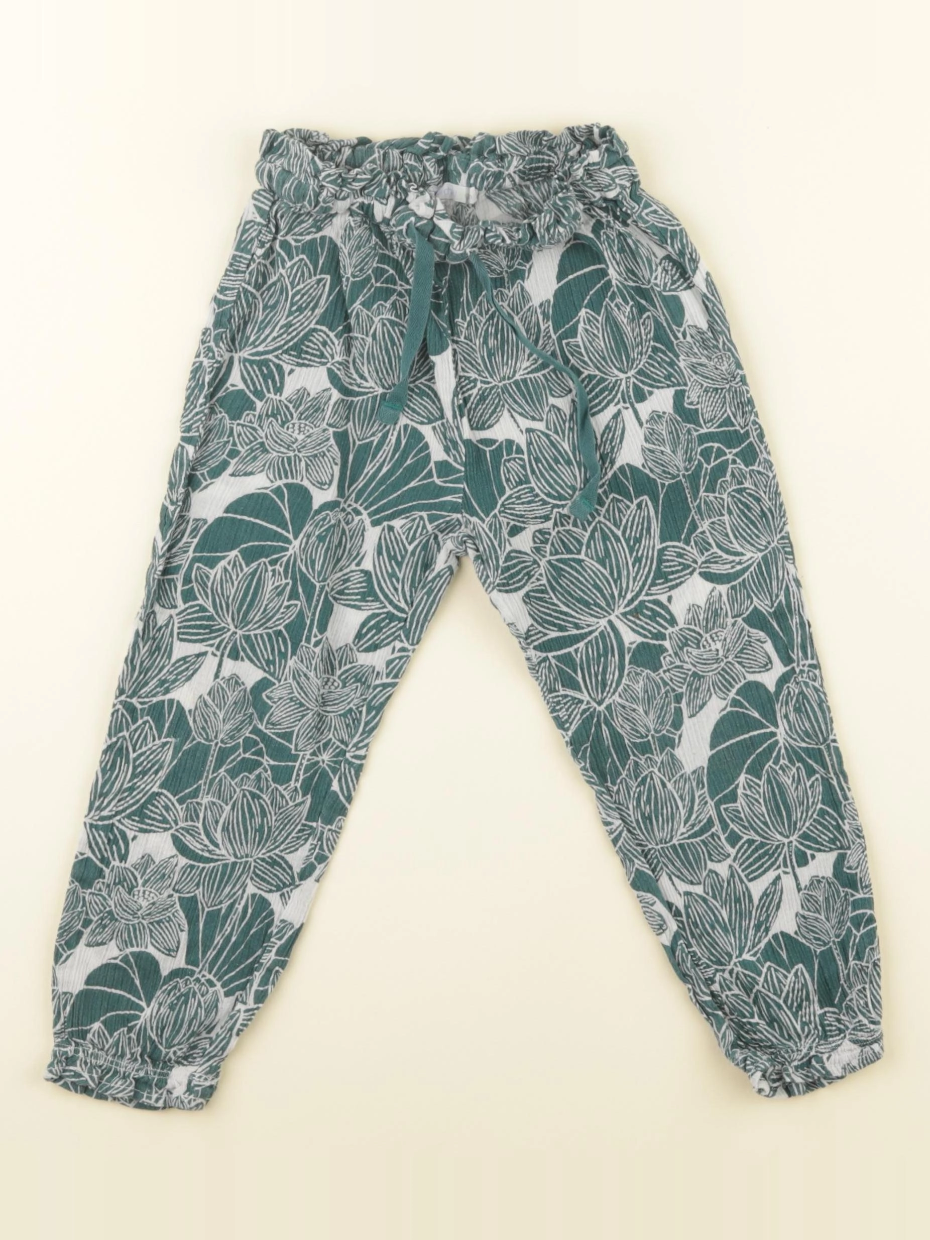 Boutchou - pantalon vert - 24 mois