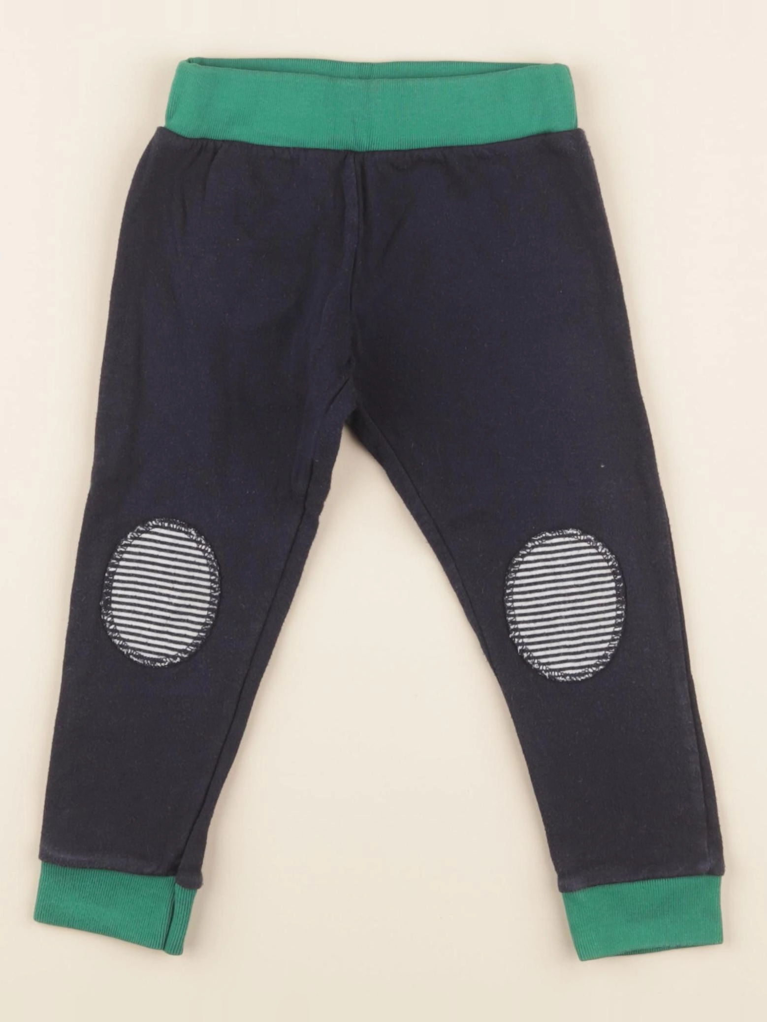 Petit Bateau - pantalon bleu - 24 mois