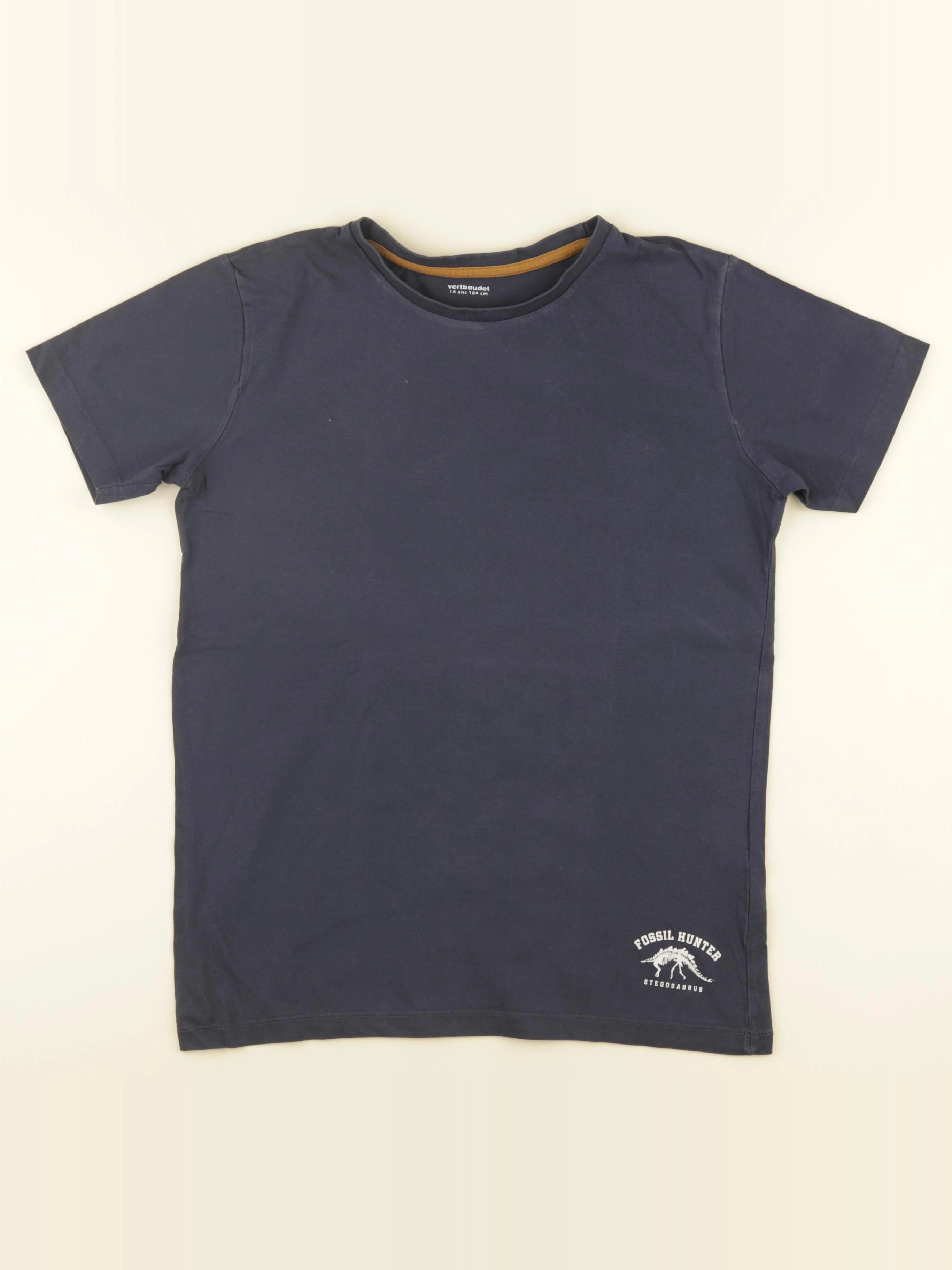 Vertbaudet - tee-shirt bleu - 14 ans