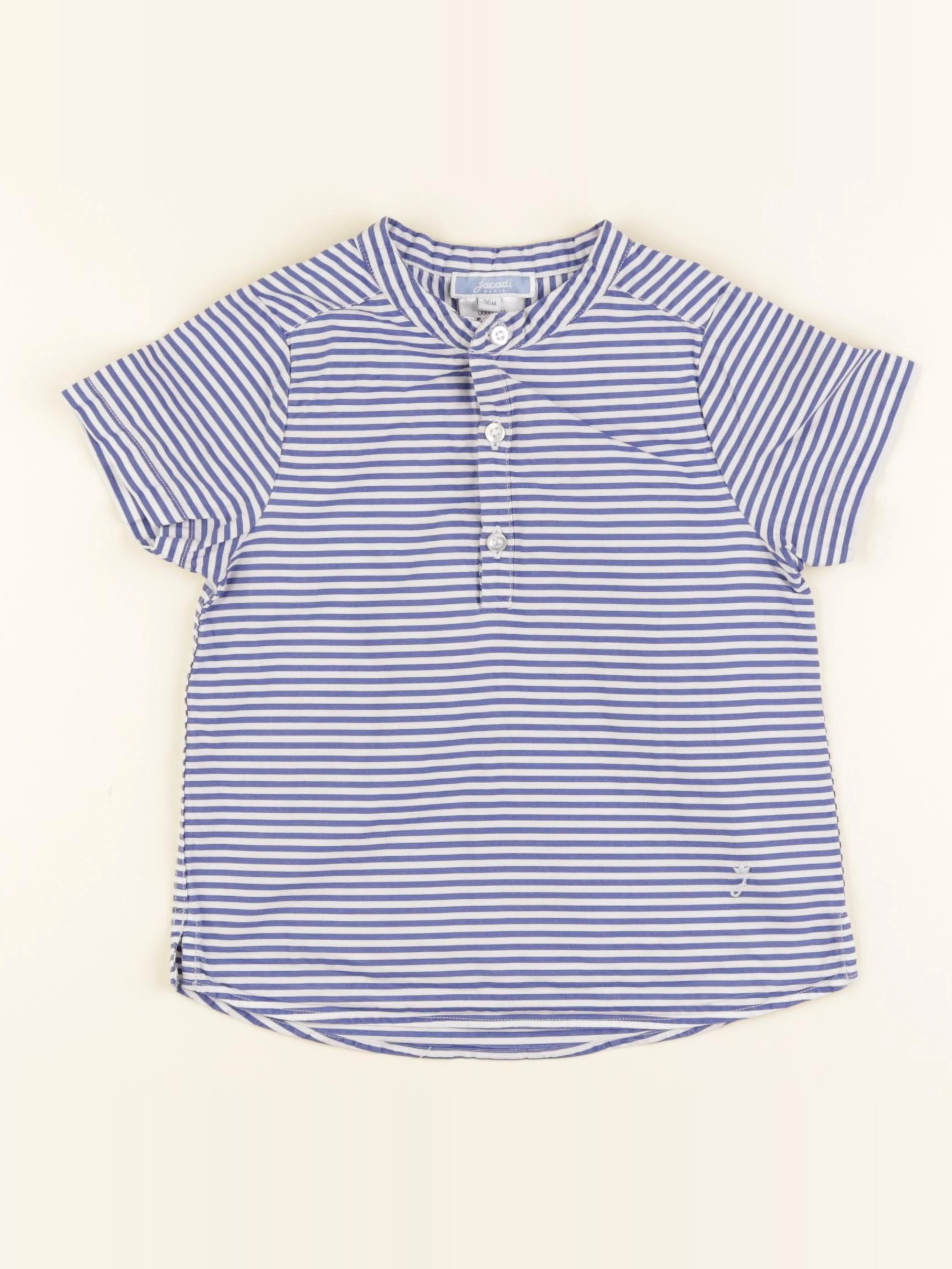 Jacadi - chemise bleu - 36 mois