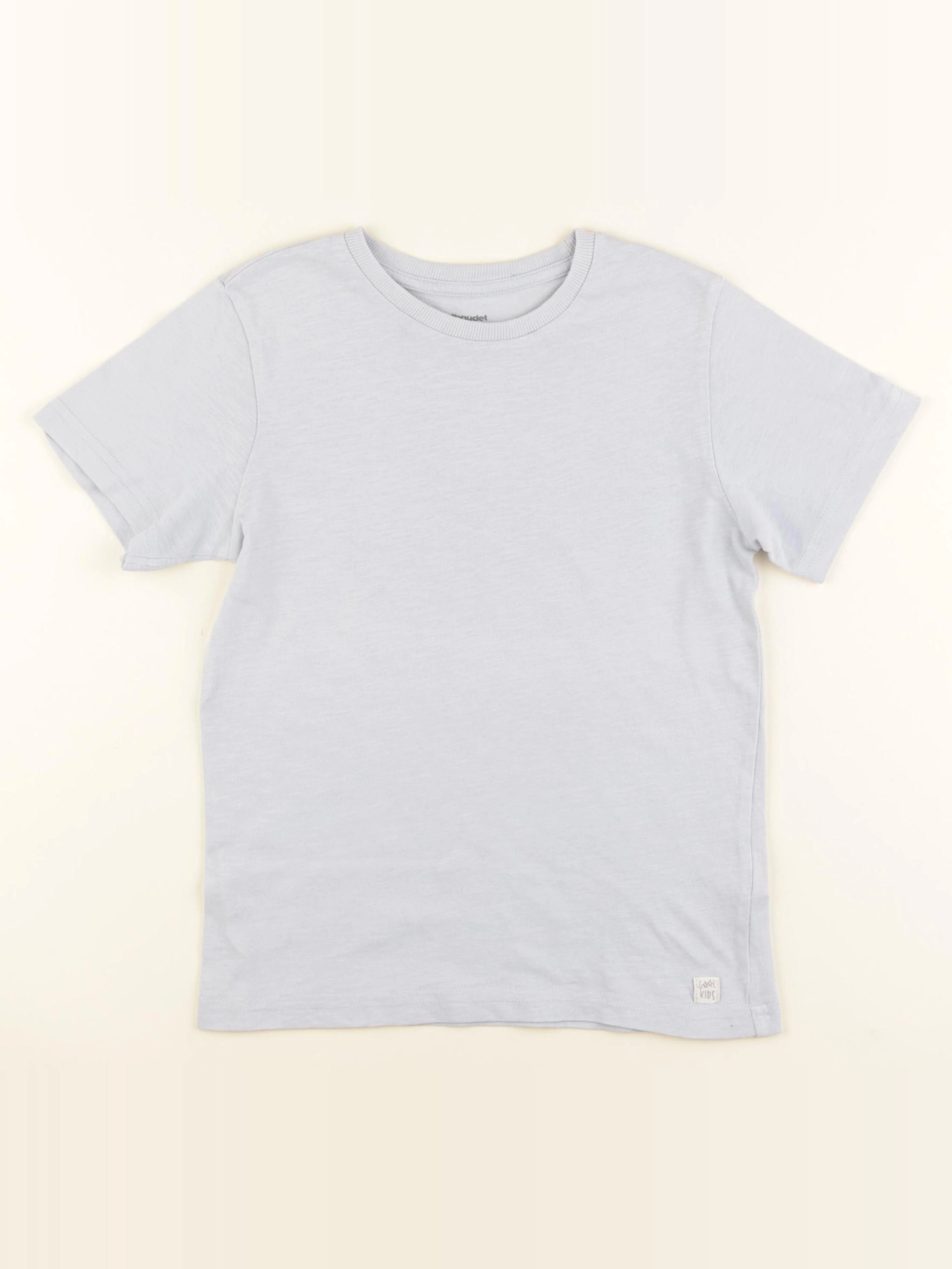 Vertbaudet - tee-shirt bleu - 8 ans