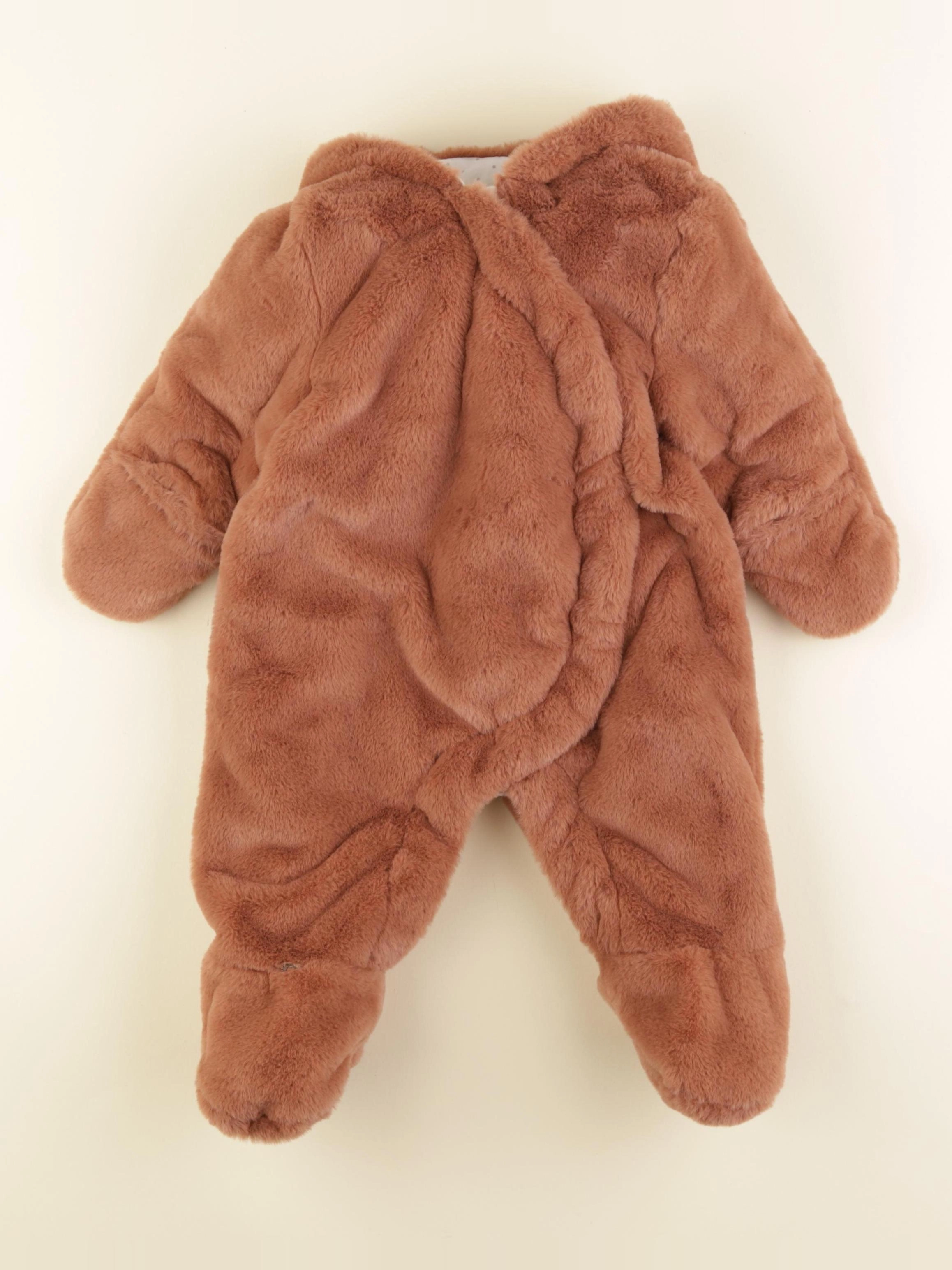 Vertbaudet - combi-pilote marron - 6 mois