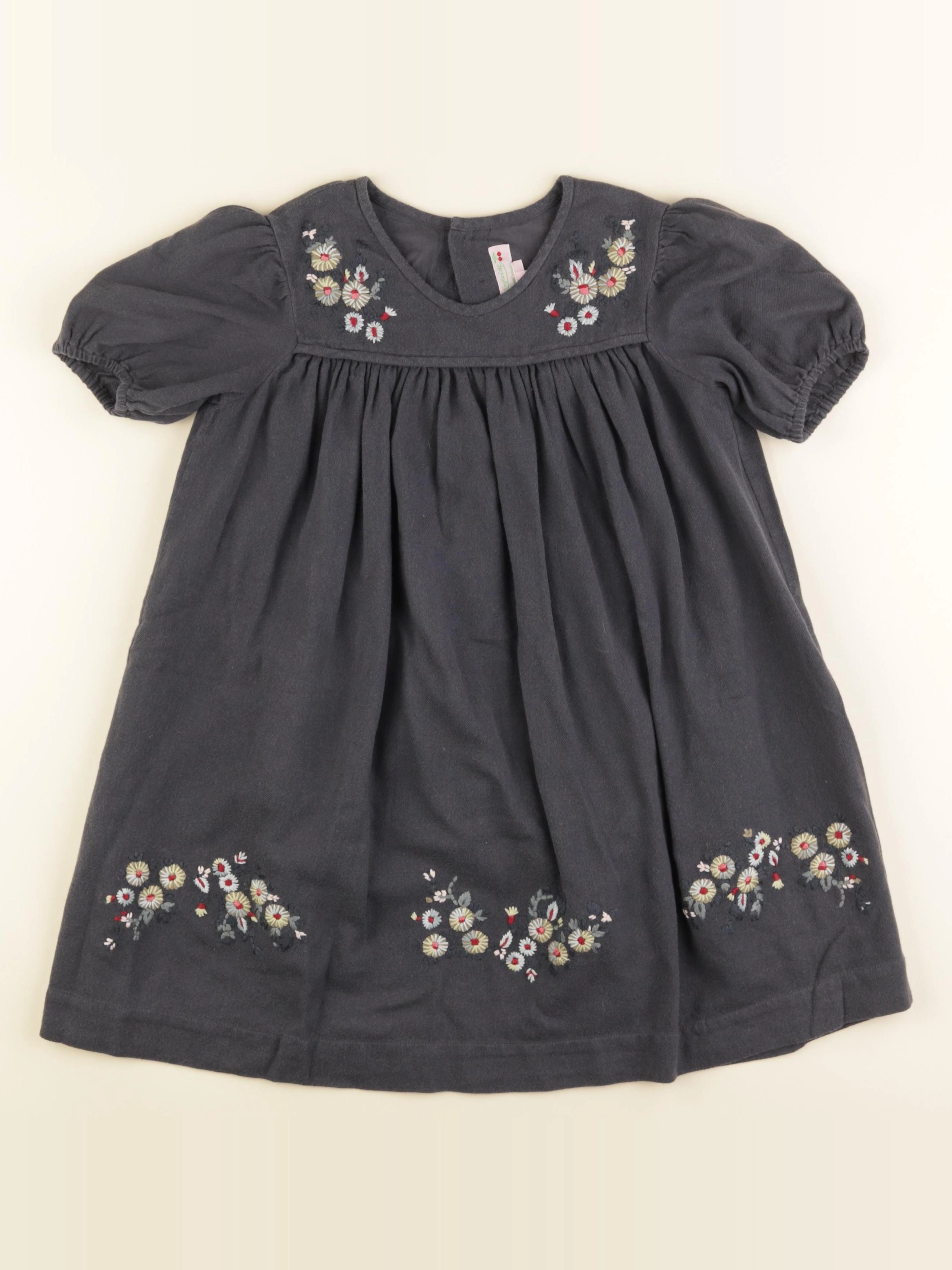 Bonpoint - robe gris - 6 ans