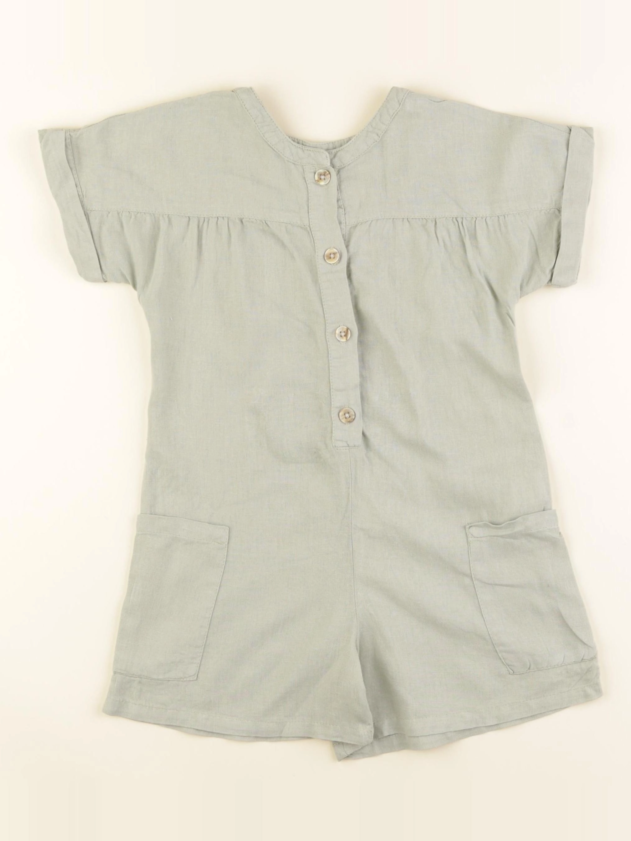 Zara - combinaison vert - 4/5 ans