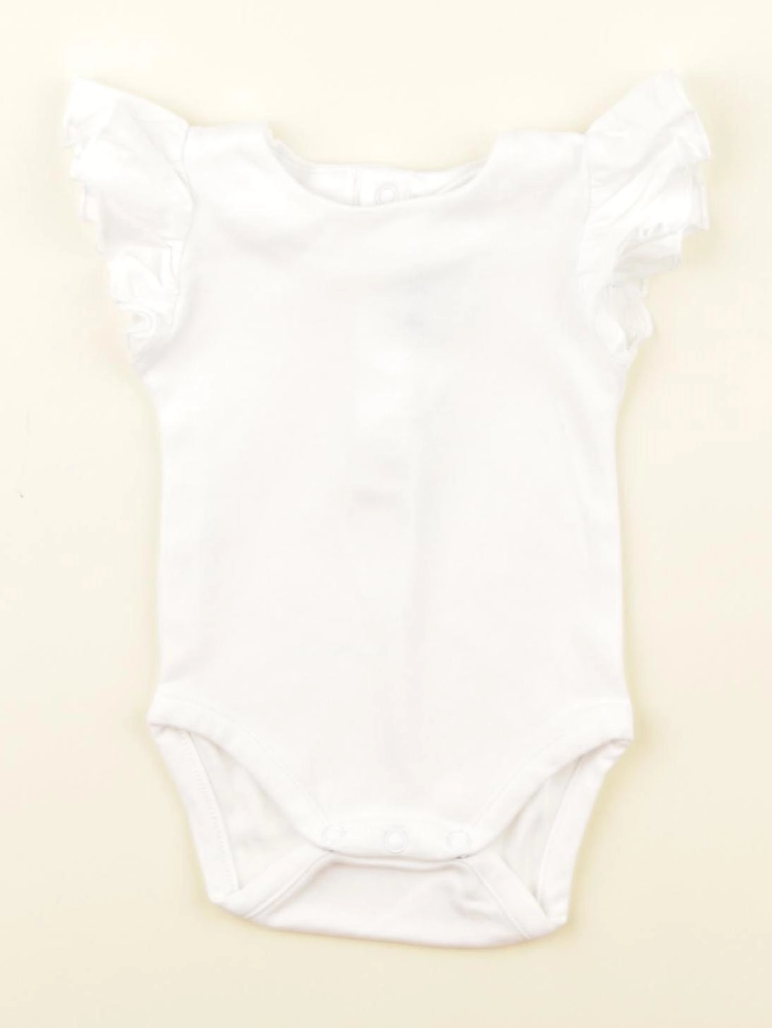 Jacadi - body tee-shirt blanc - 1 mois
