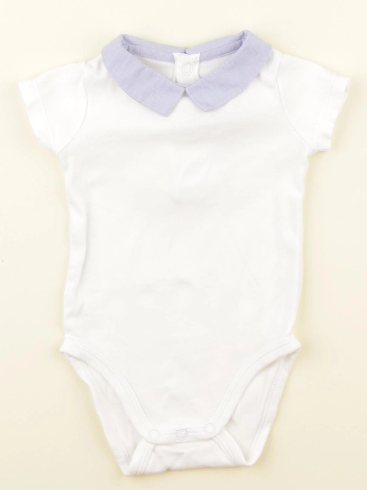 Jacadi - body à col blanc - 3 mois