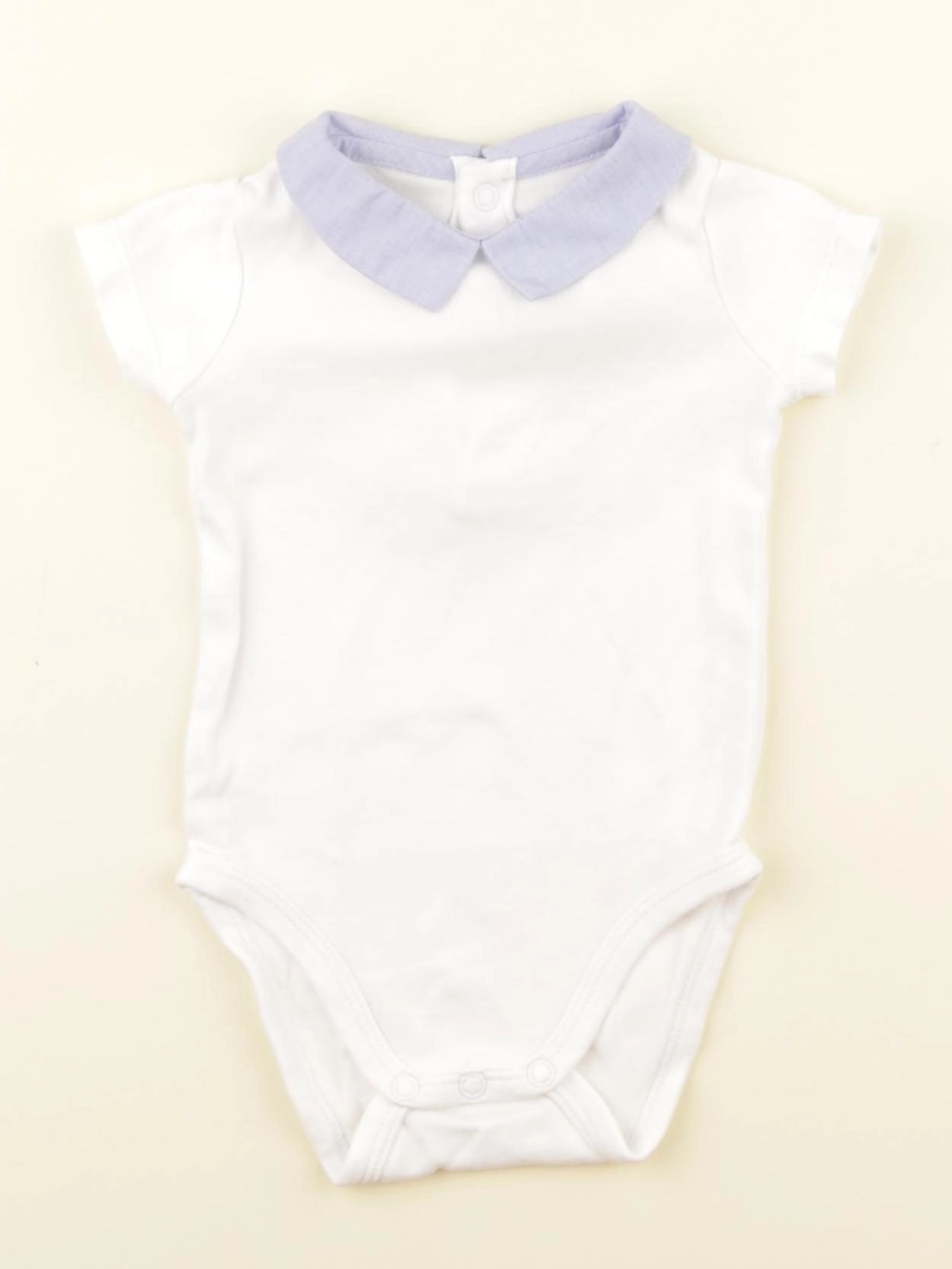 Jacadi - body à col blanc - 6 mois