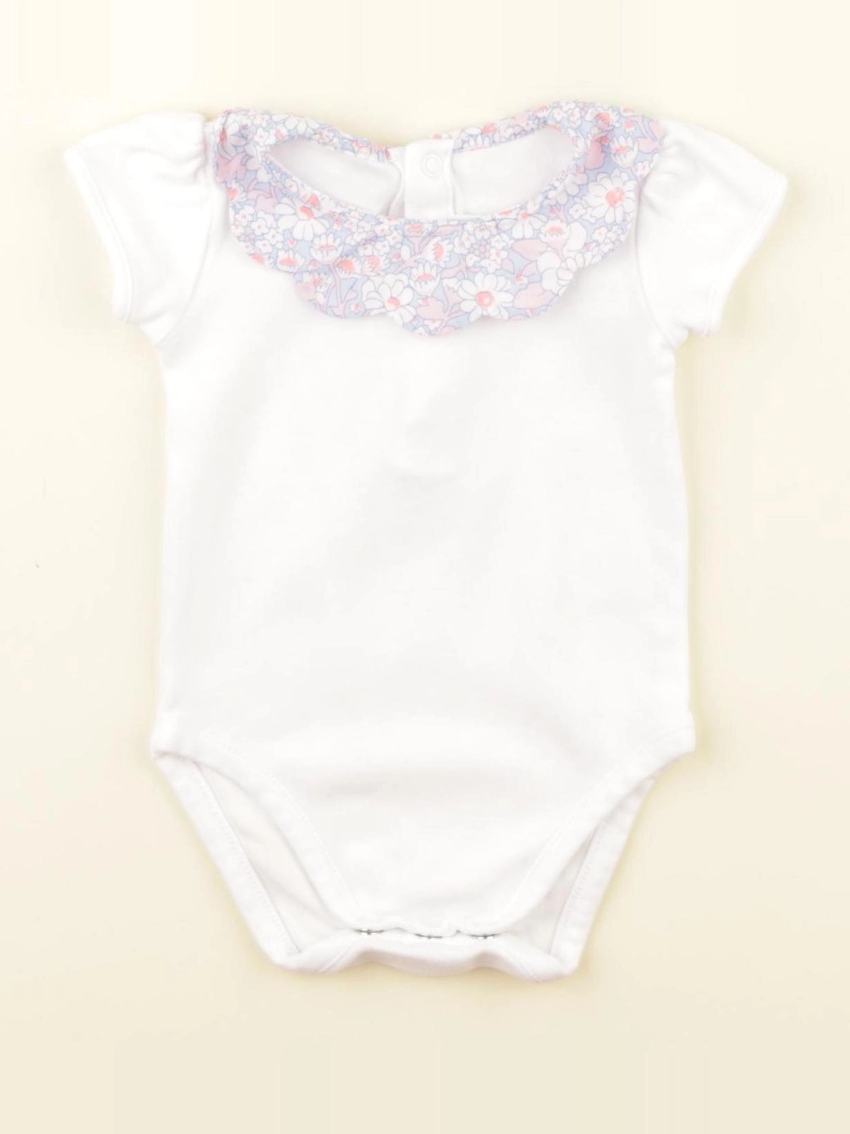 Jacadi - body liberty blanc - 6 mois