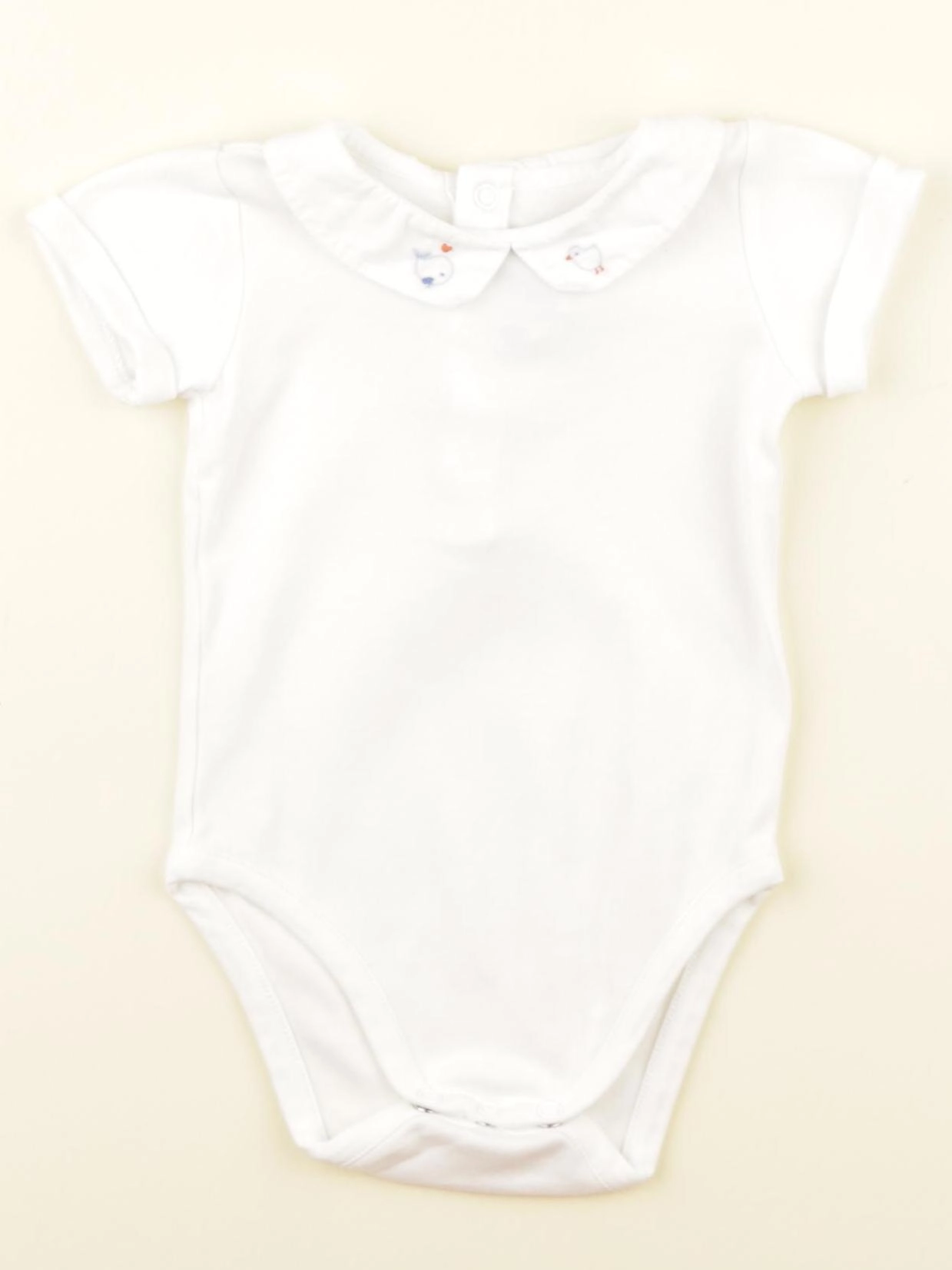 Jacadi - body à col blanc - 6 mois