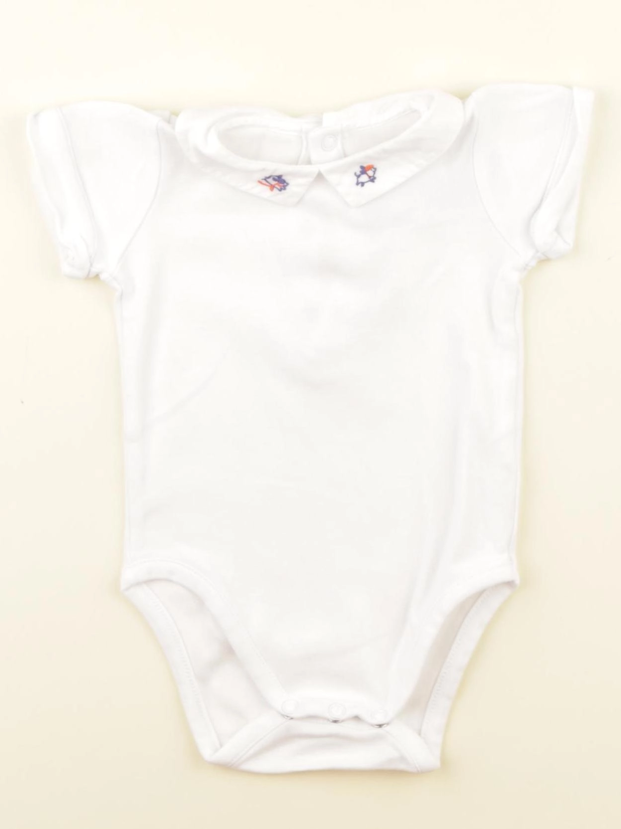 Jacadi - body à col blanc - 6 mois