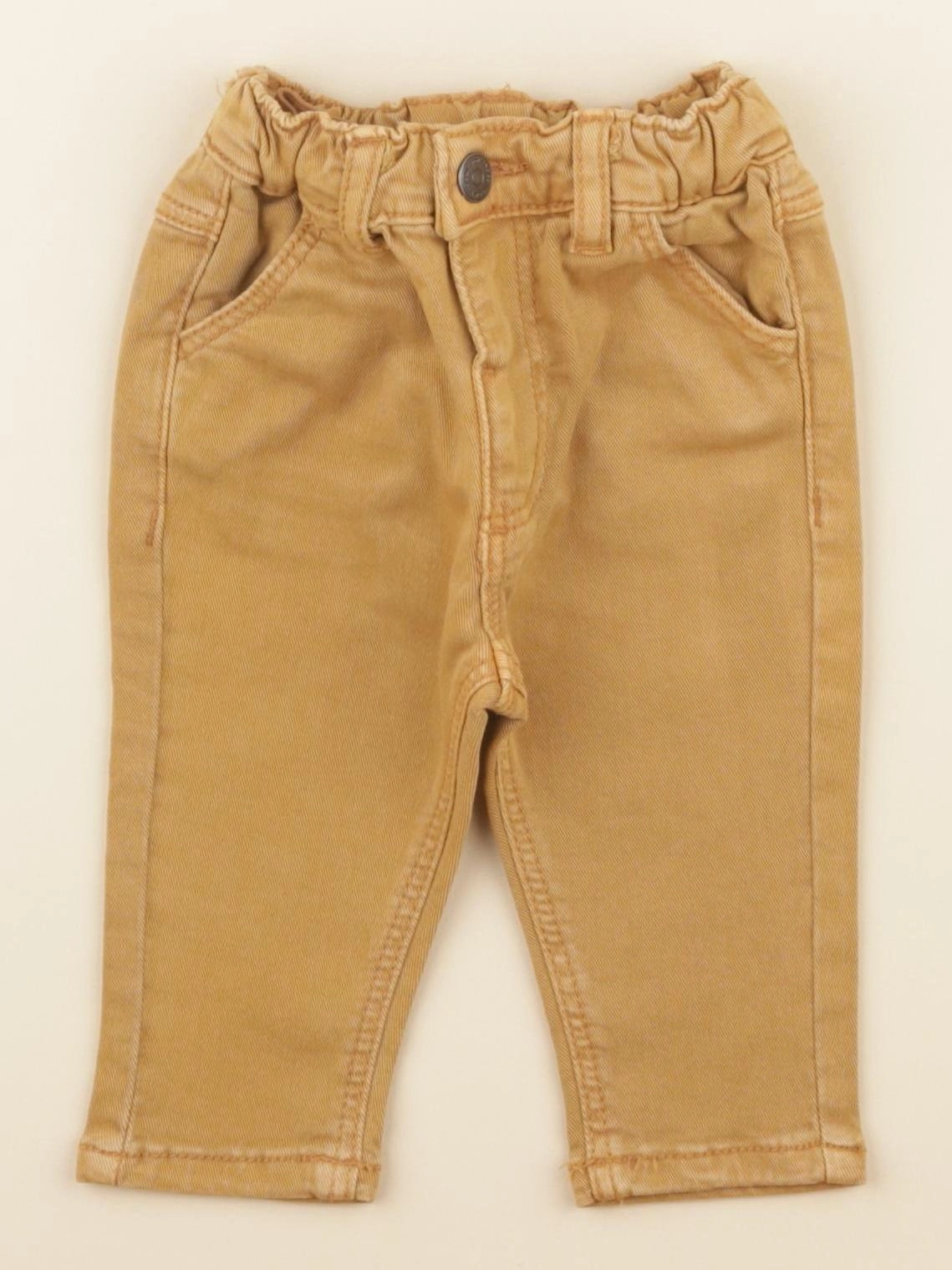 Tape à l'oeil - jean marron - 3 mois