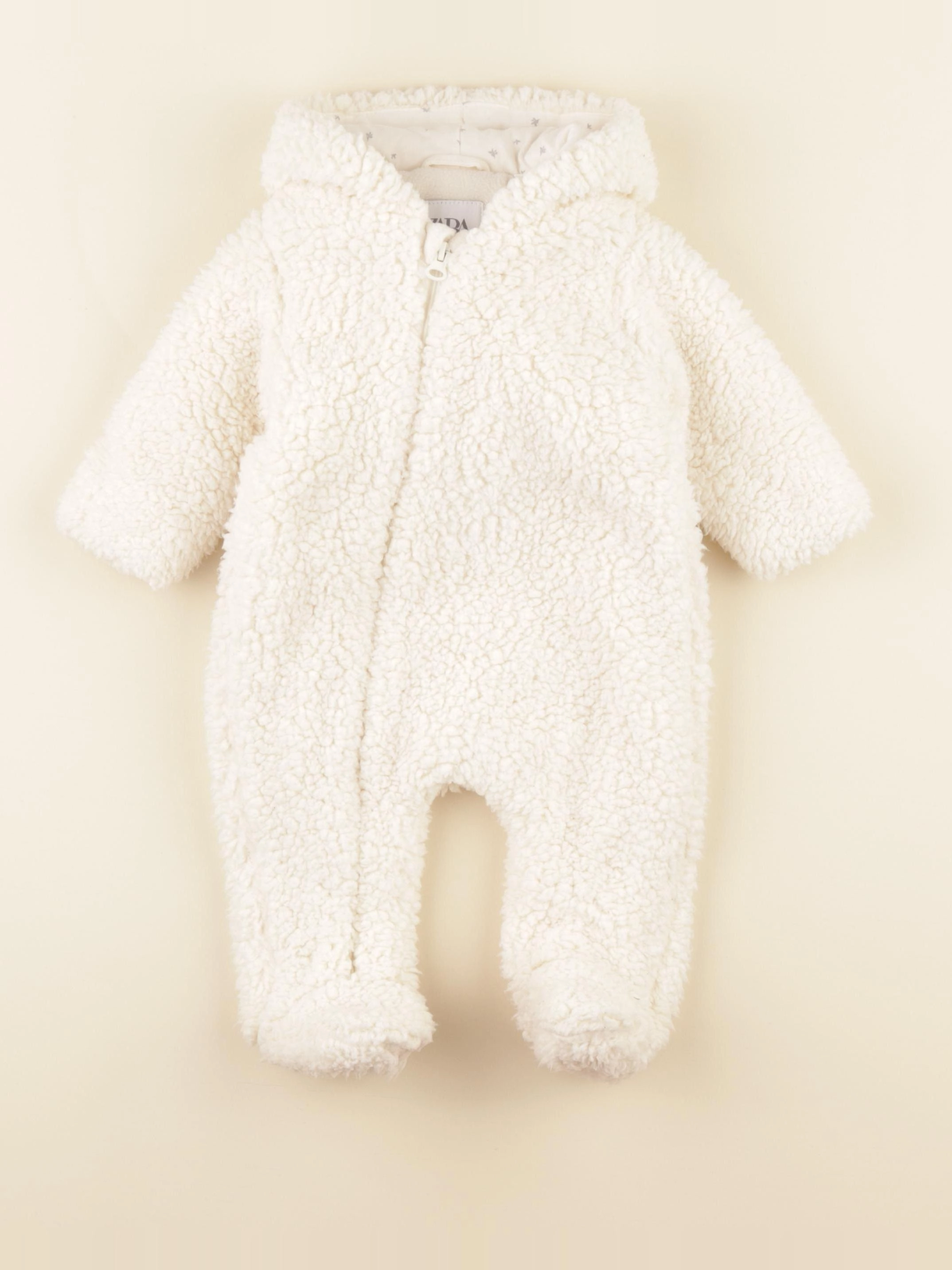 Zara - combi-pilote blanc - 1/3 mois
