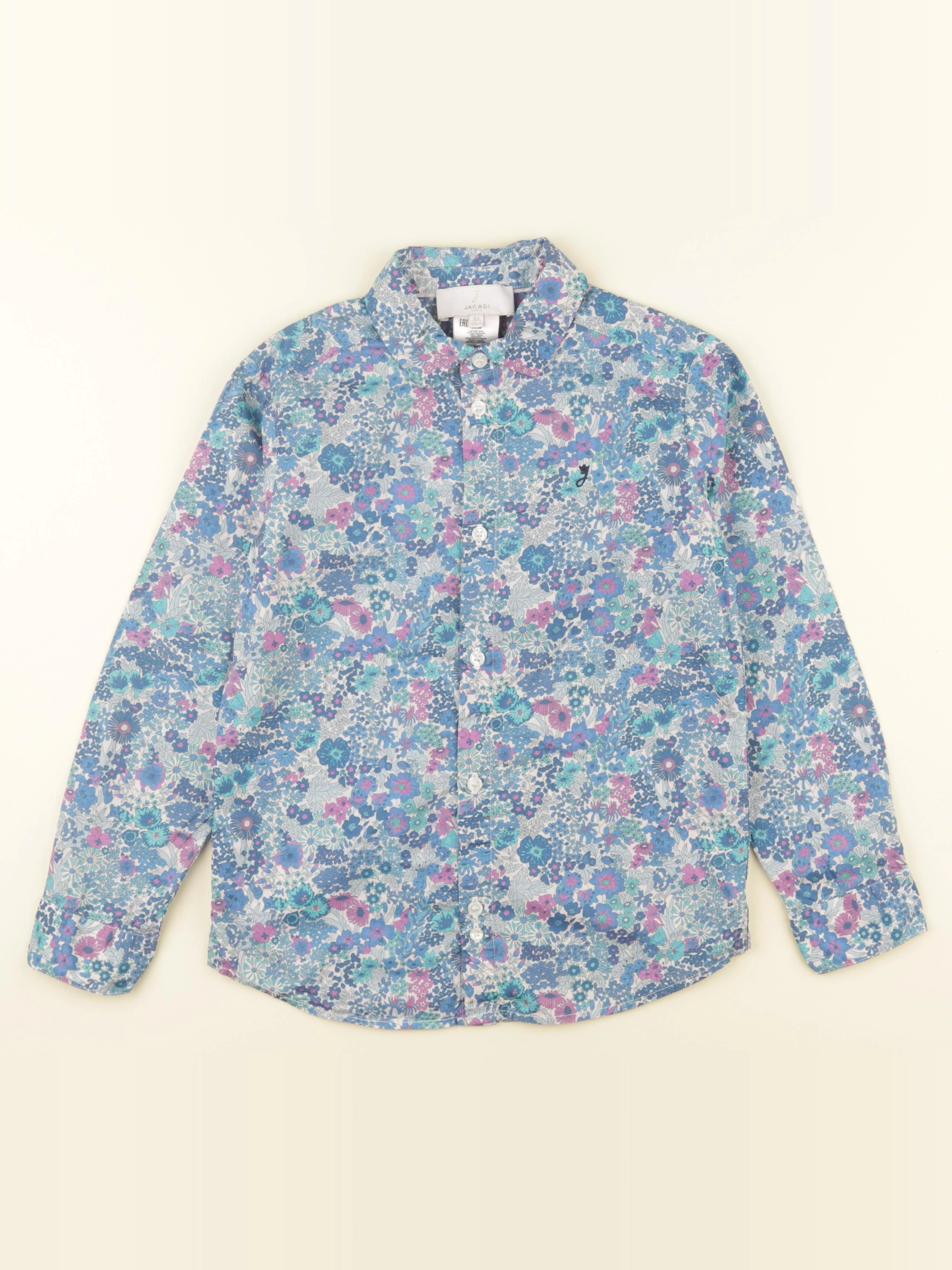 Jacadi - chemise liberty multicolore - 8 ans