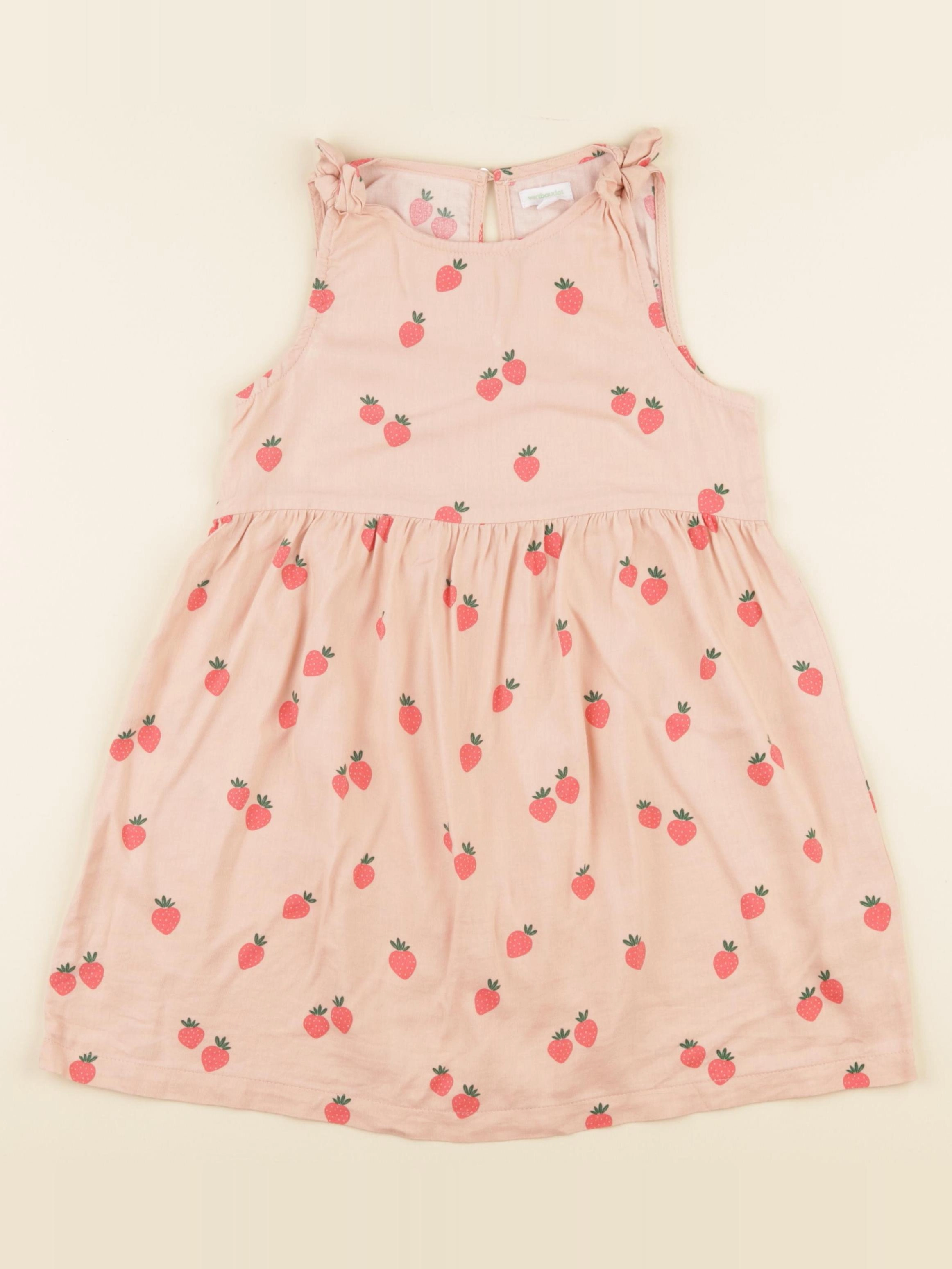 Vertbaudet - robe rose - 5 ans