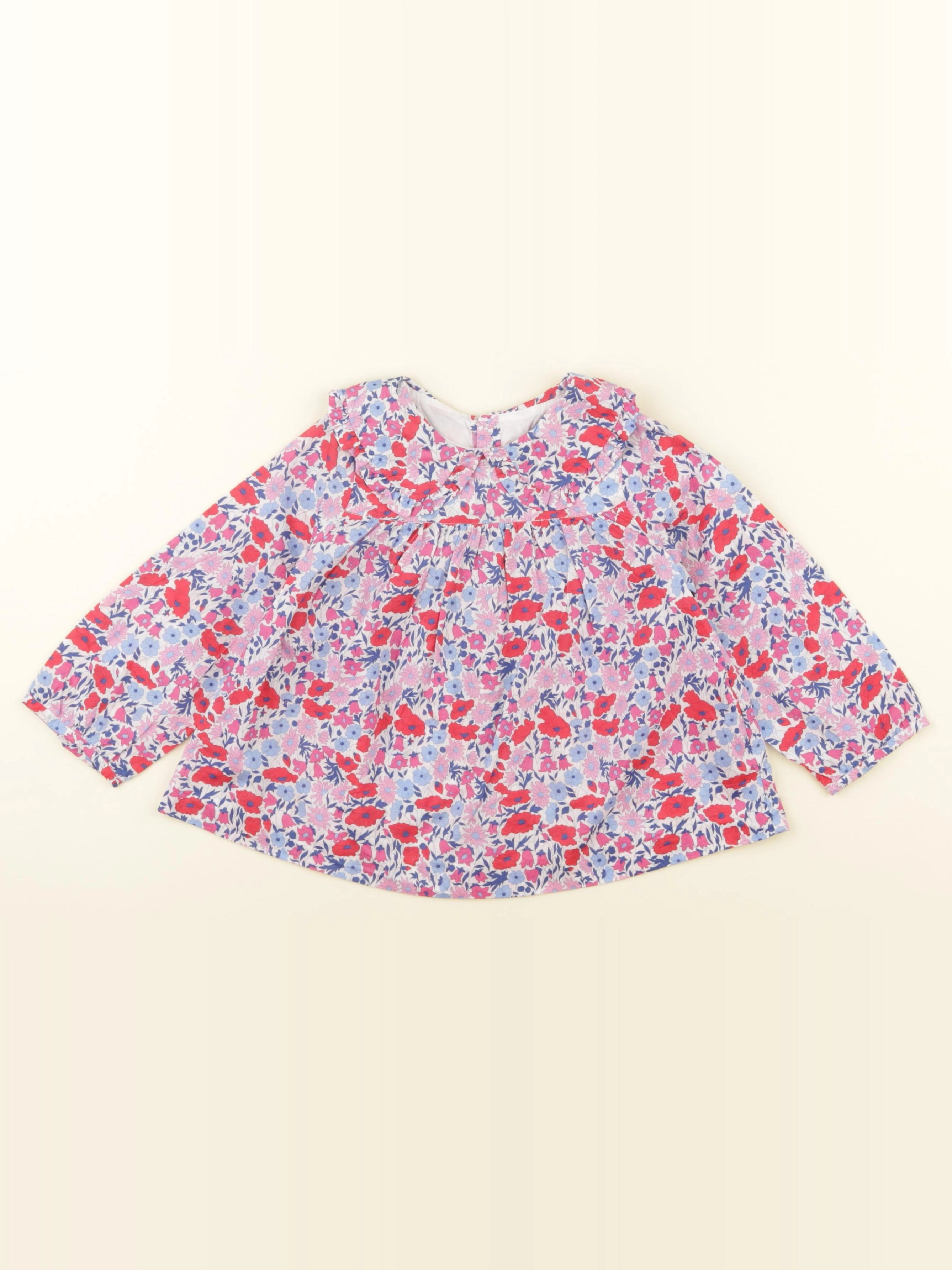 Jacadi - blouse liberty multicolore - 36 mois
