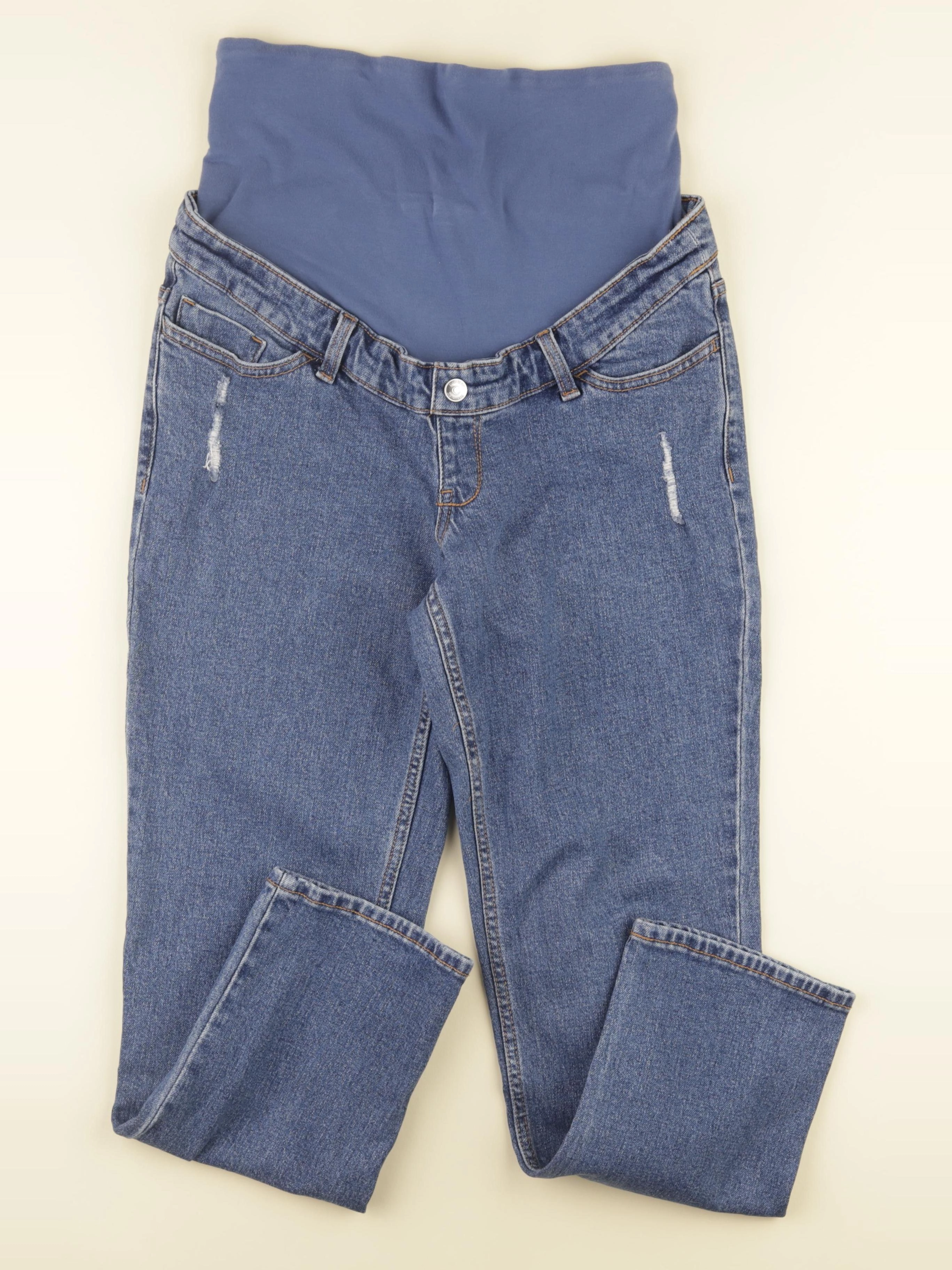 Kiabi - jean grossesse bleu - 38