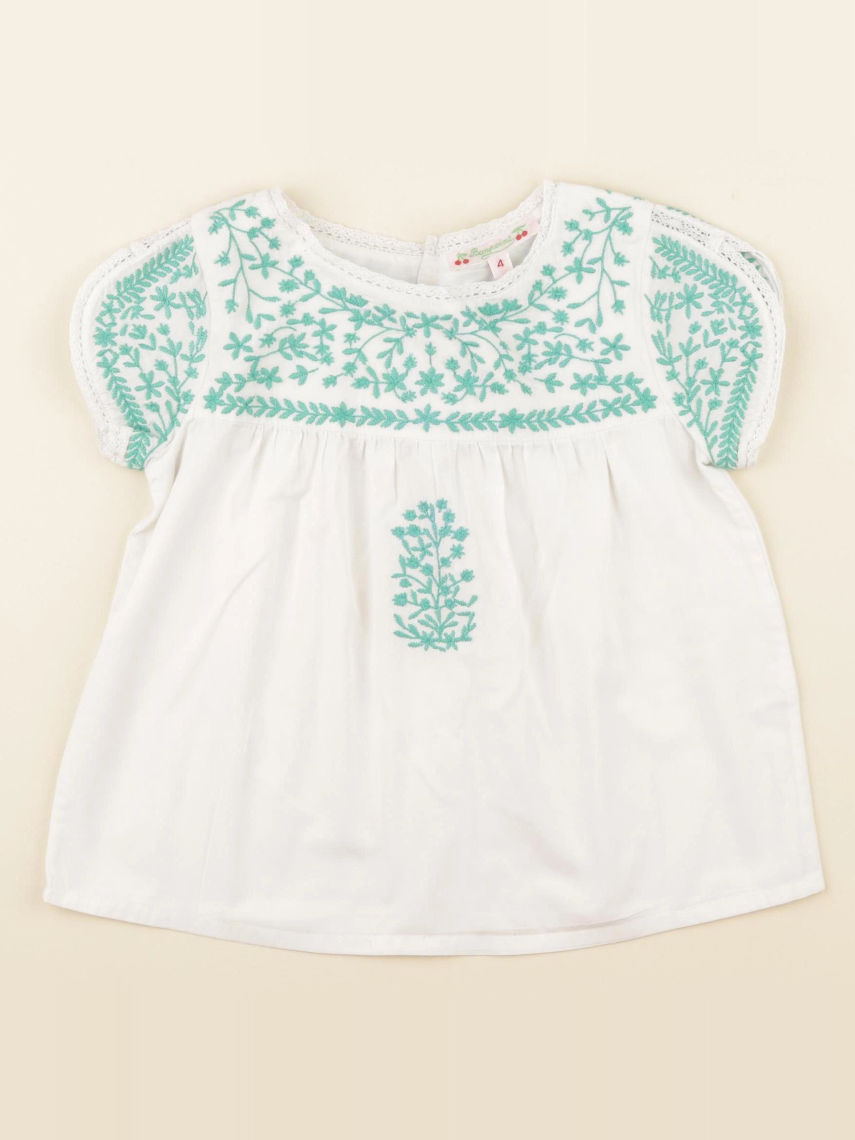 Bonpoint - blouse blanc - 4 ans