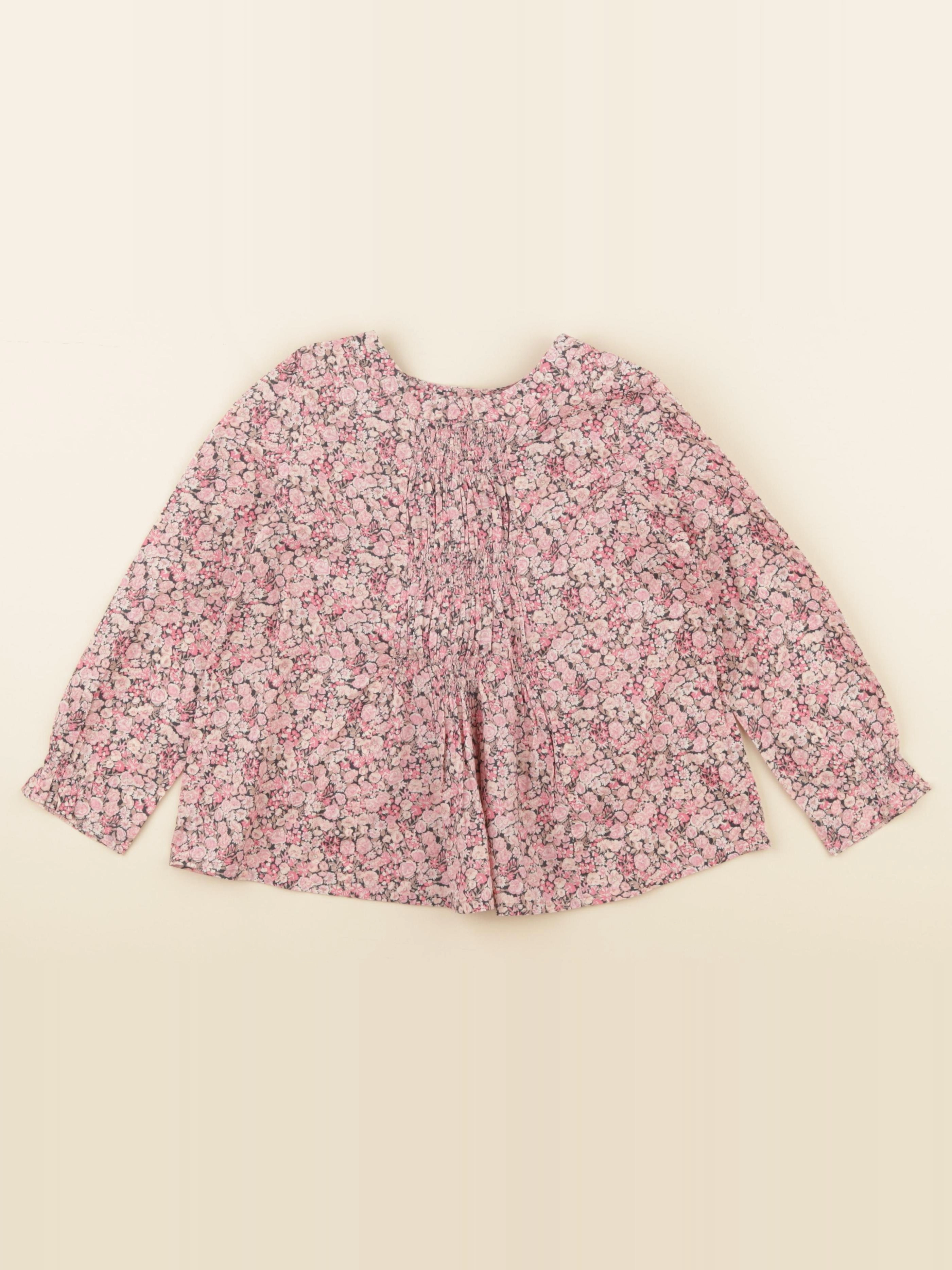 Bonpoint - blouse rose - 6 ans