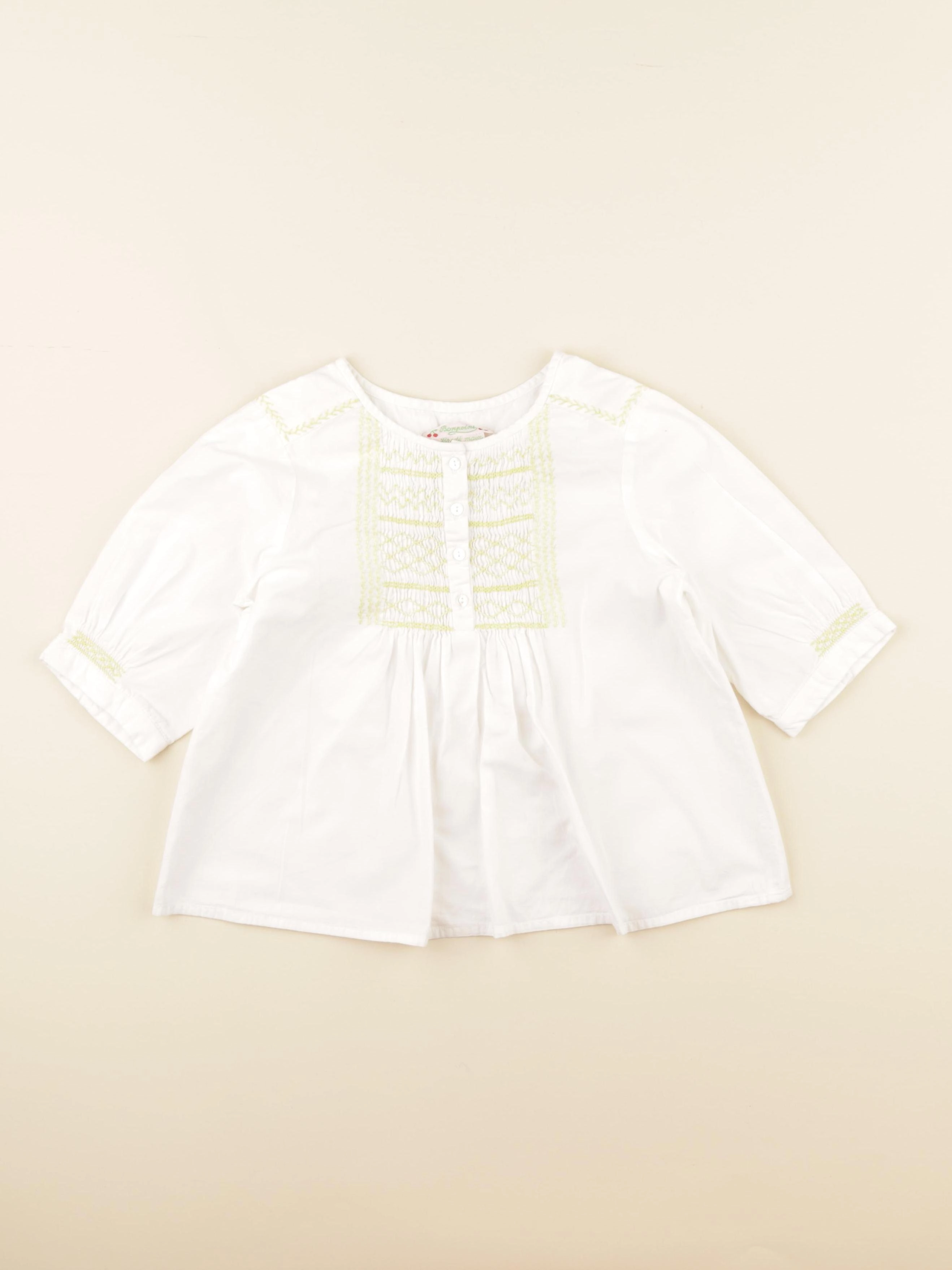 Bonpoint - blouse blanc - 6 ans