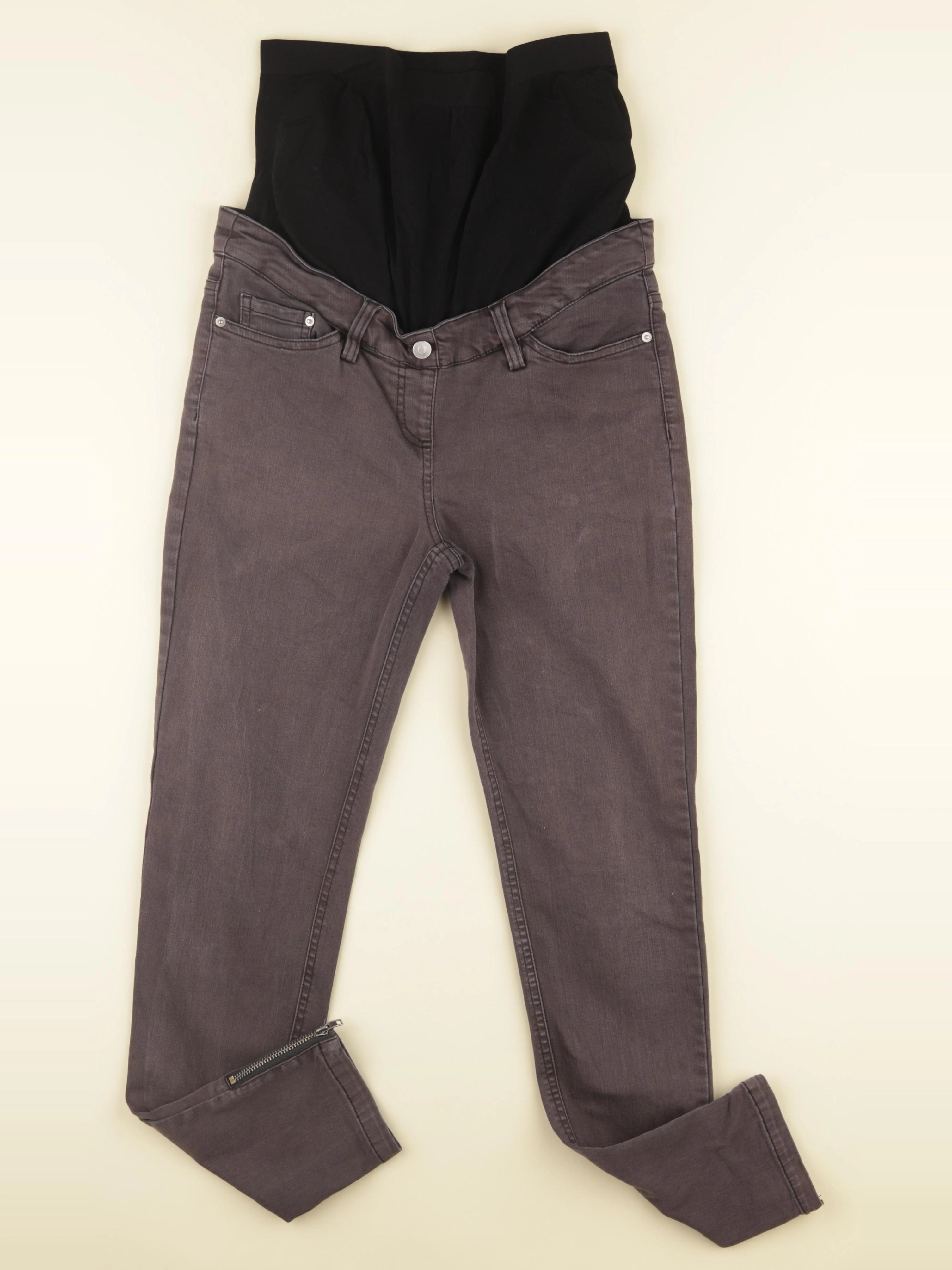 Vertbaudet - jean grossesse gris - 36