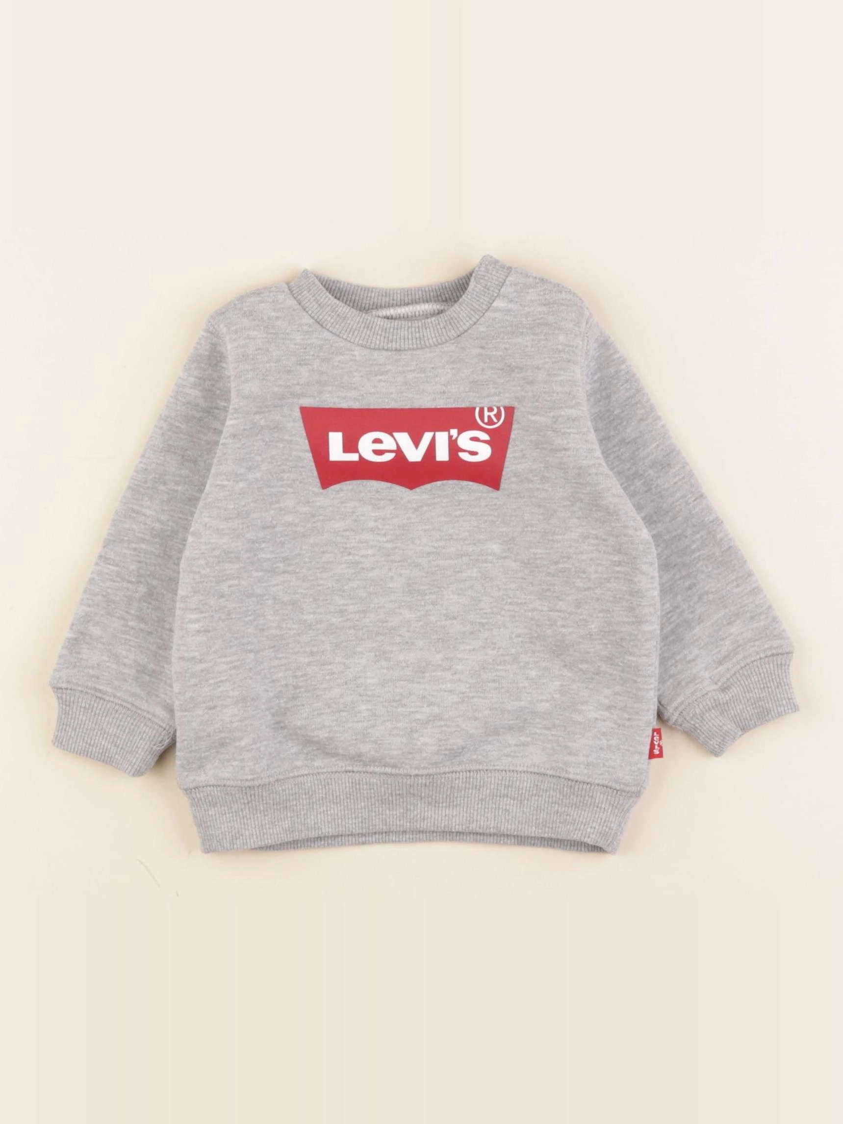 Levi's - sweat gris - 6 mois