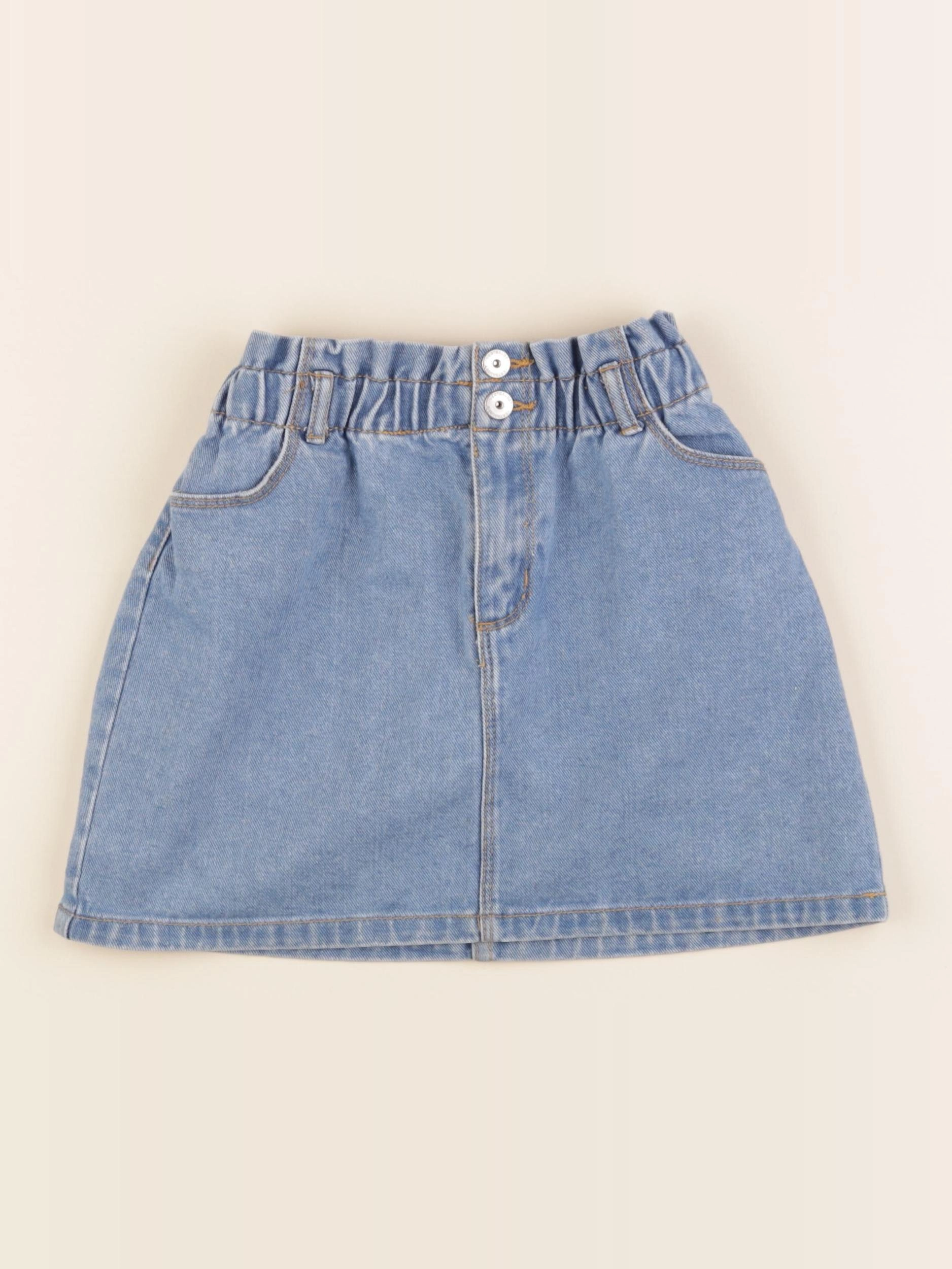 Vertbaudet - jupe bleu - 9 ans