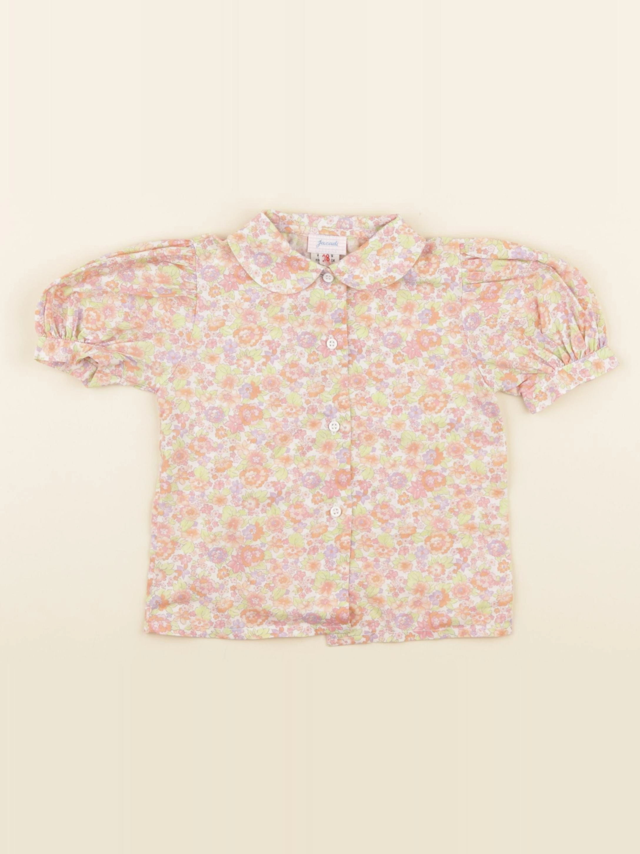 Jacadi - blouse liberty multicolore - 18 mois