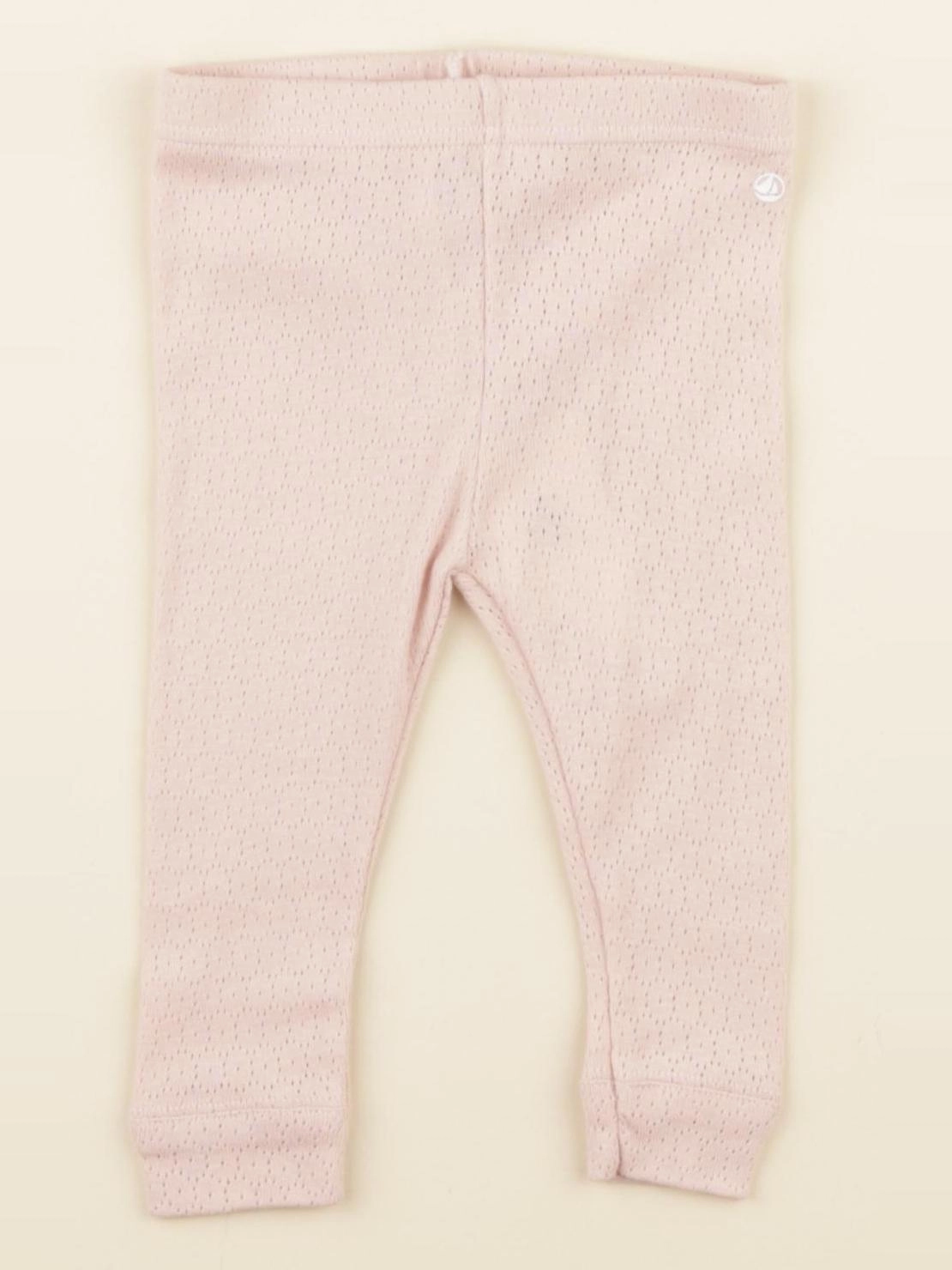Petit Bateau - legging rose - 6 mois