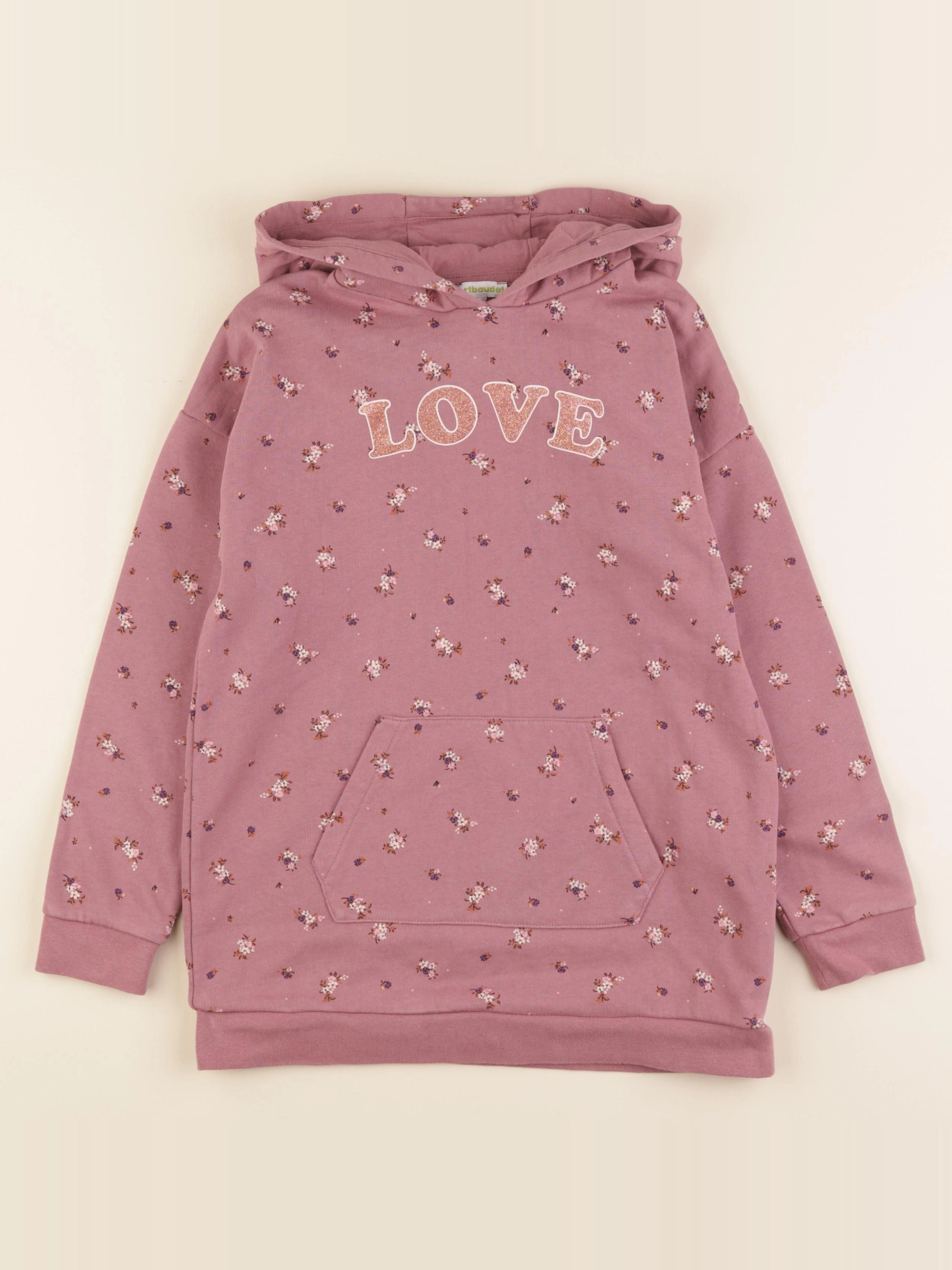 Vertbaudet - robe rose - 10 ans