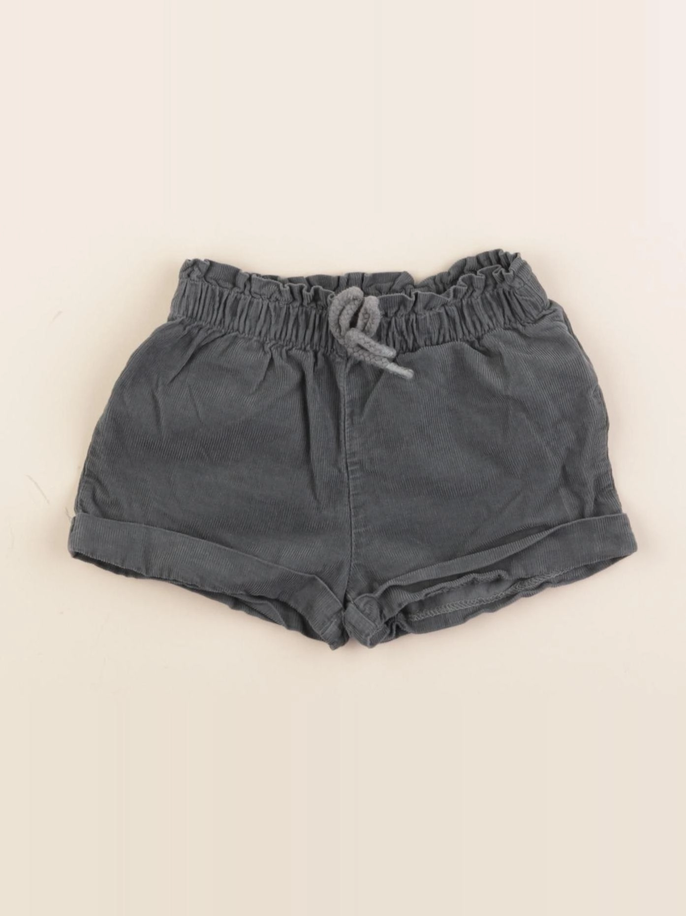 Vertbaudet - short bleu - 12 mois