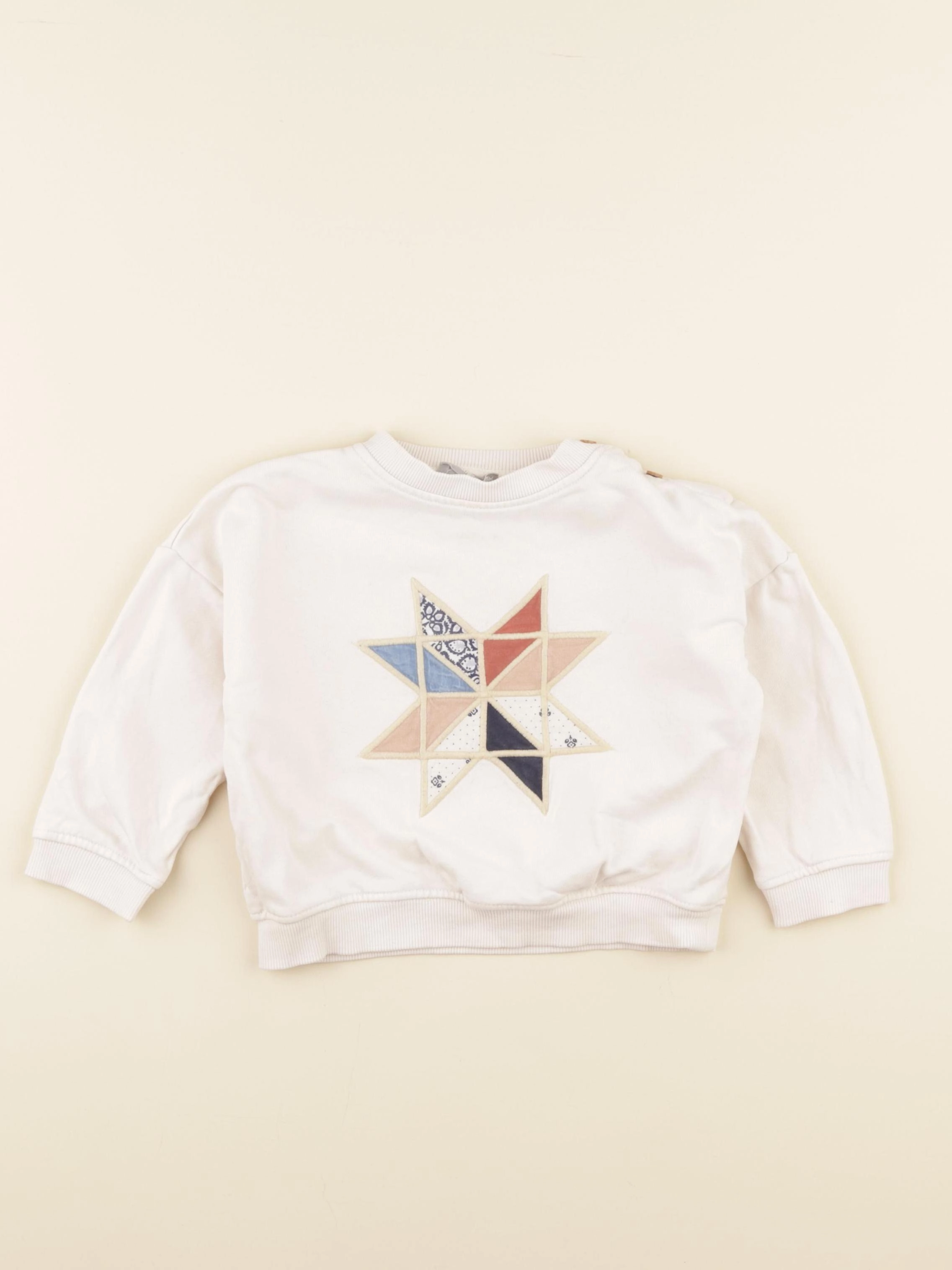 Boutchou - sweat beige - 24 mois