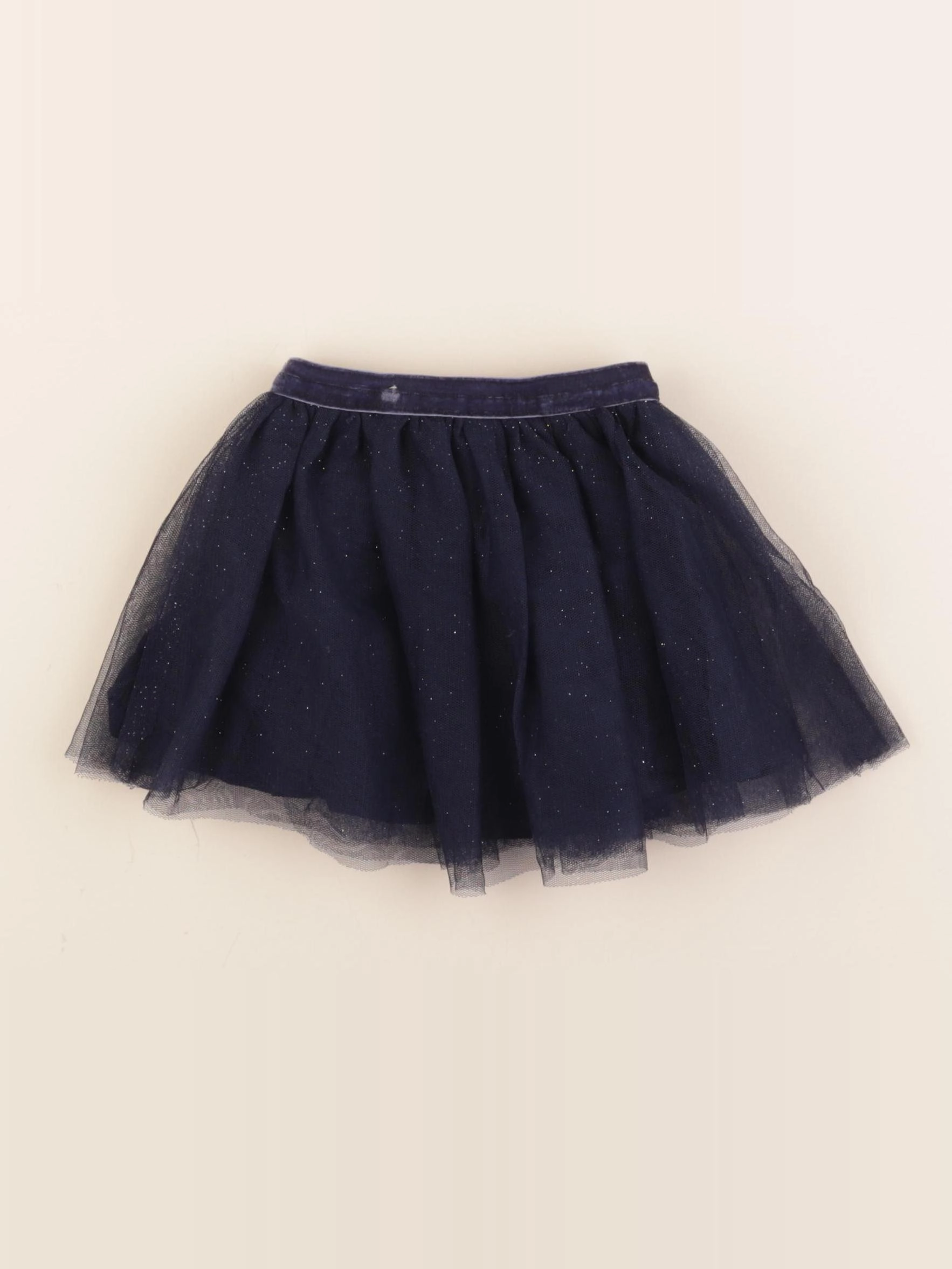 Vertbaudet - jupe bleu - 18 mois