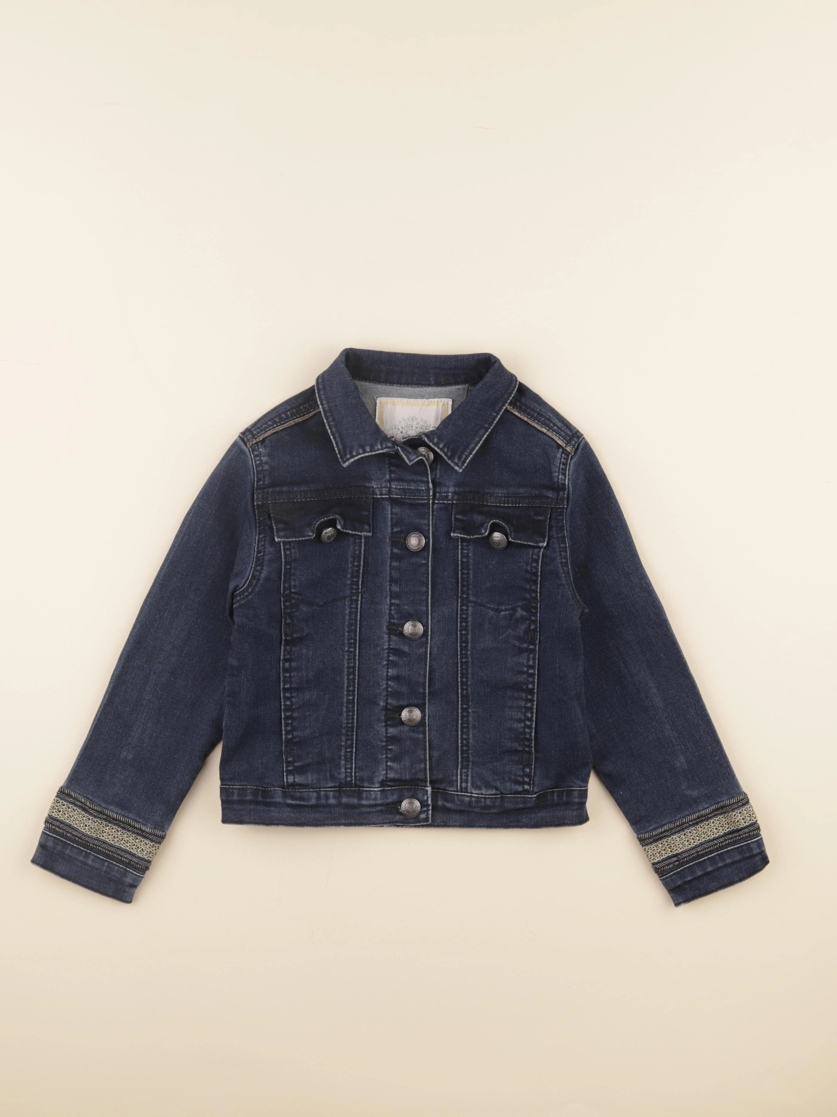 IKKS - veste bleu - 6 ans