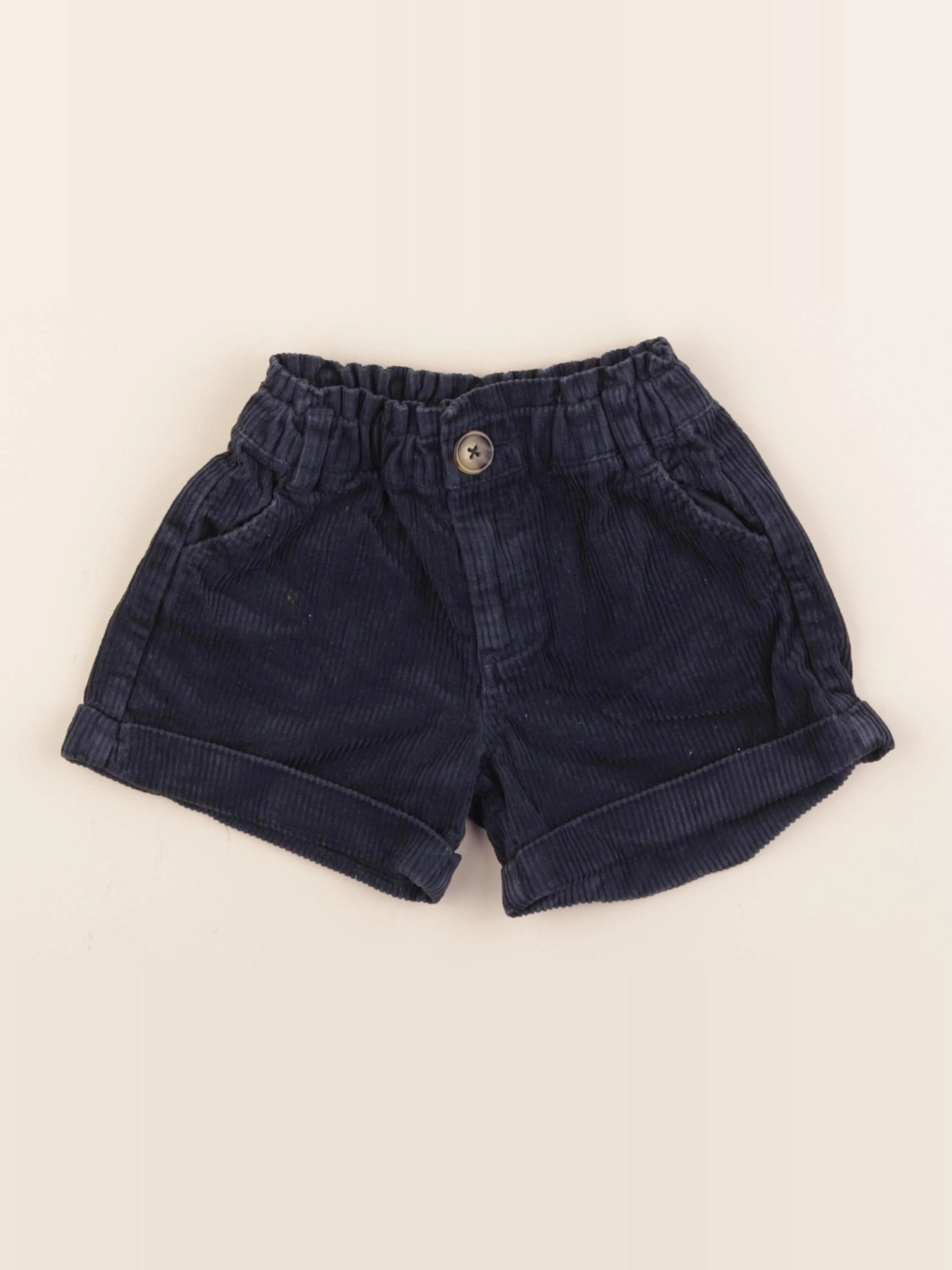 Vertbaudet - short bleu - 2 ans