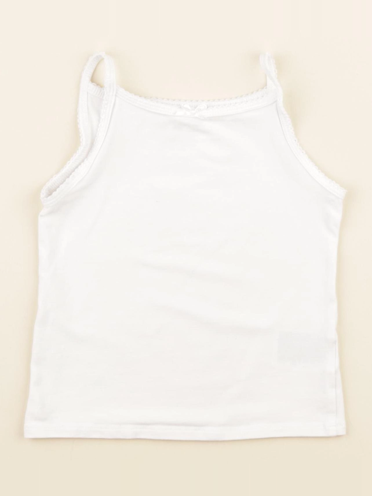 H&M - maillot de corps blanc - 2/4 ans