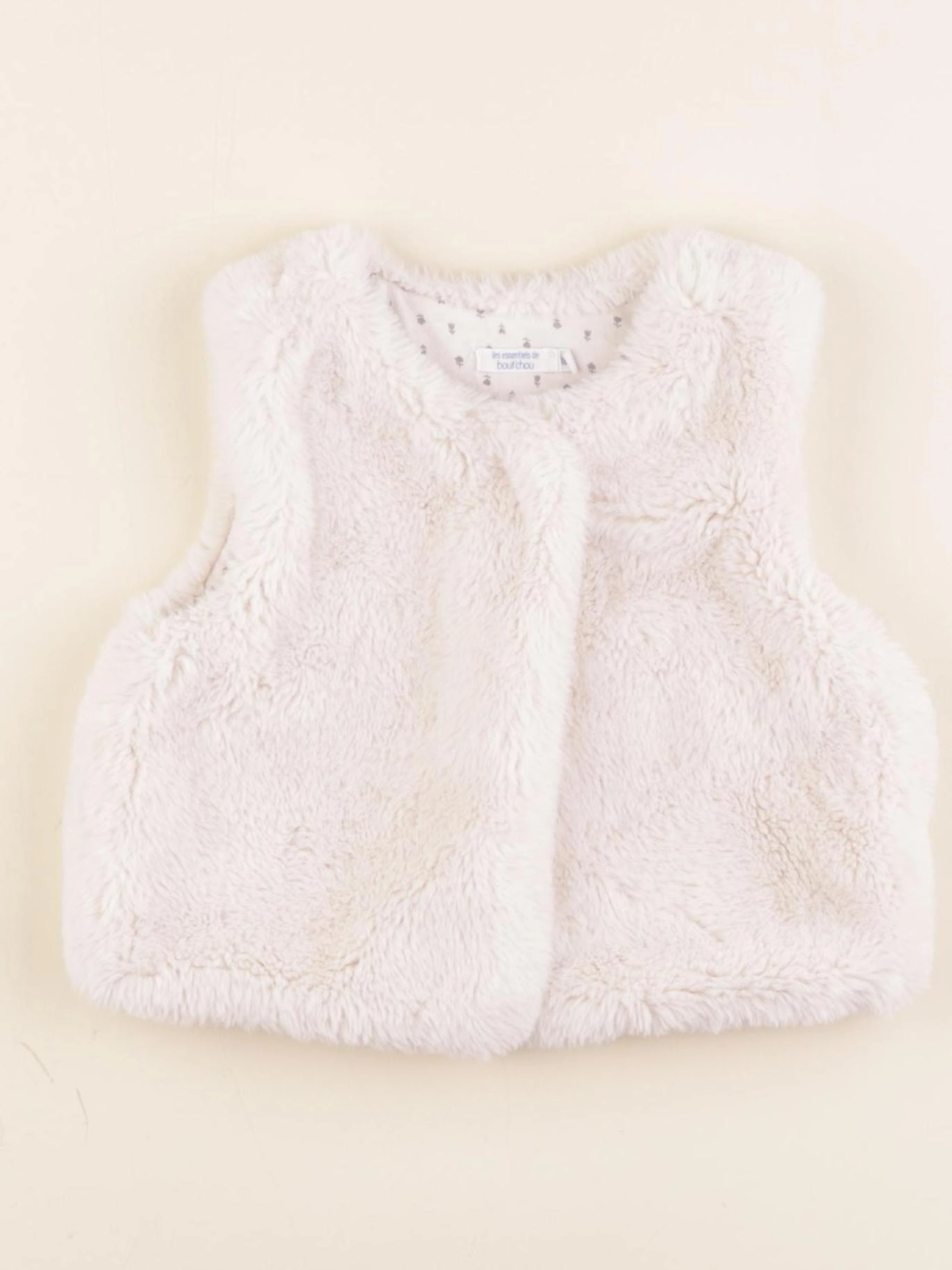 Boutchou - gilet blanc - 18 mois