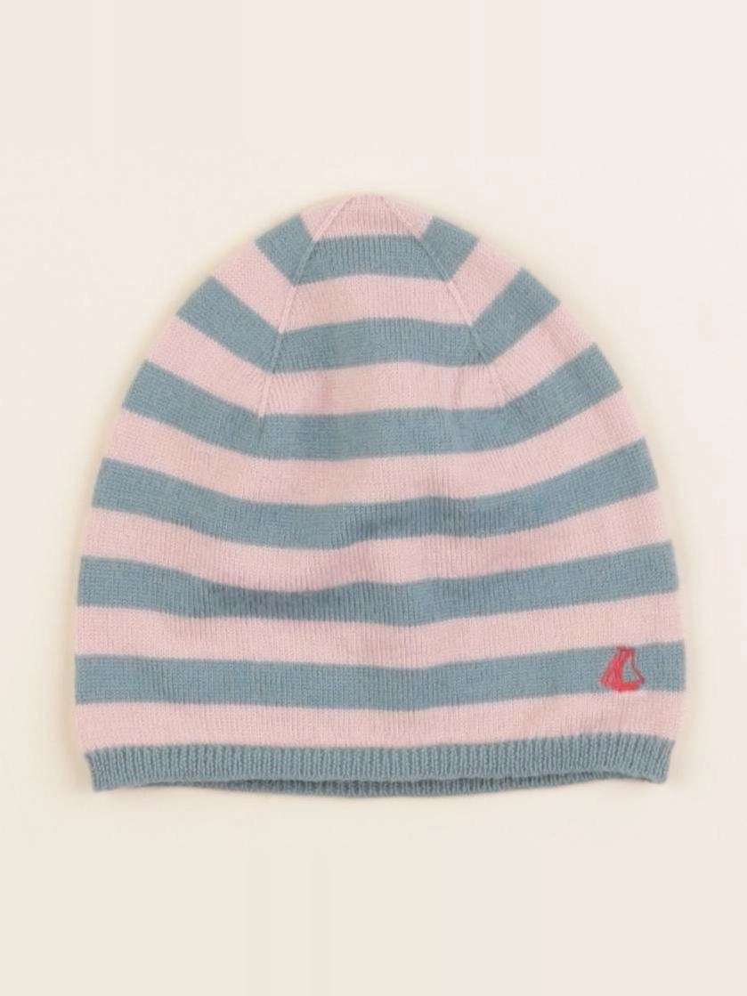 Petit Bateau - bonnet beige, vert - 1 an à 2 ans