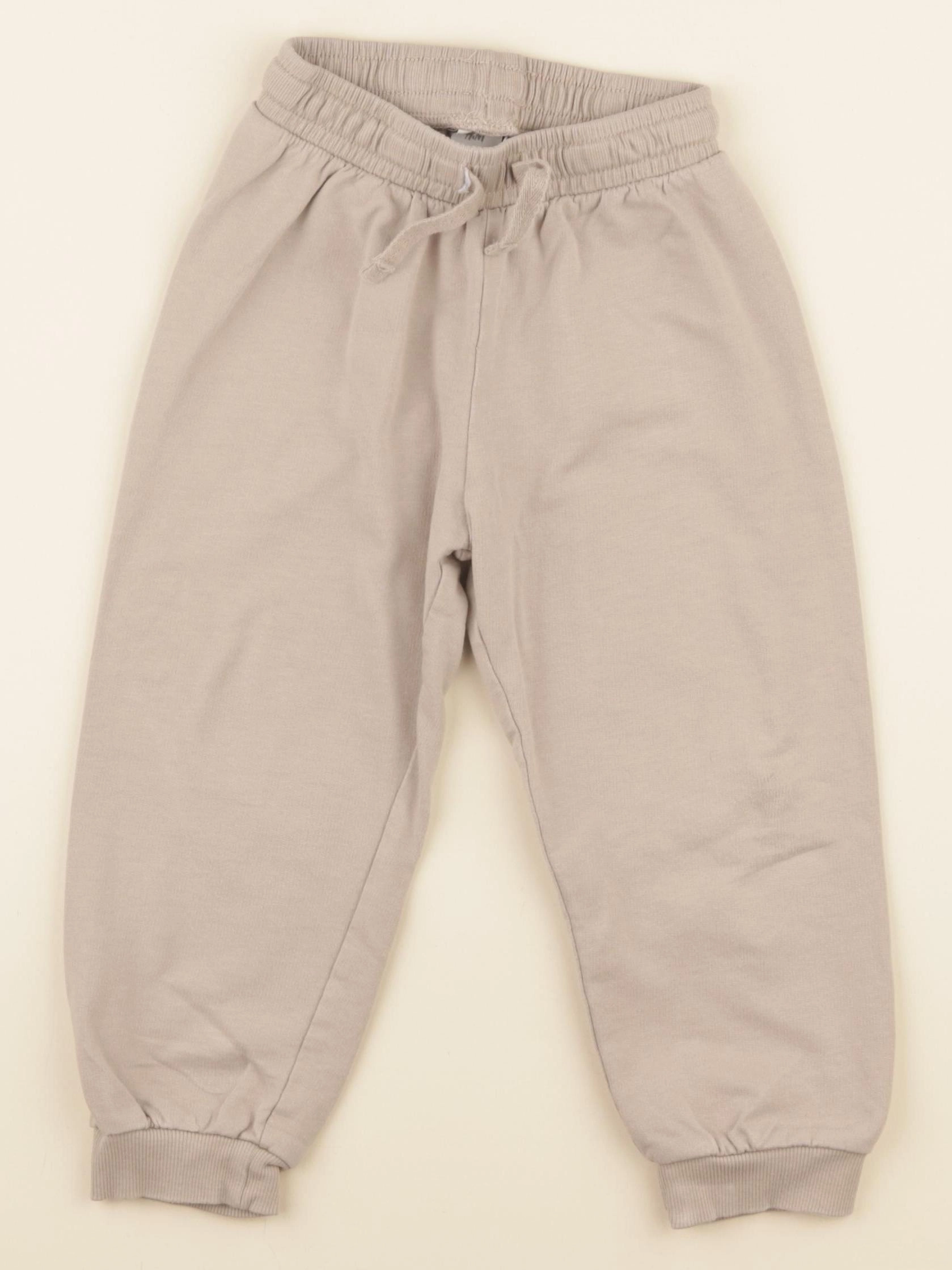 H&M - jogging marron - 2/3 ans