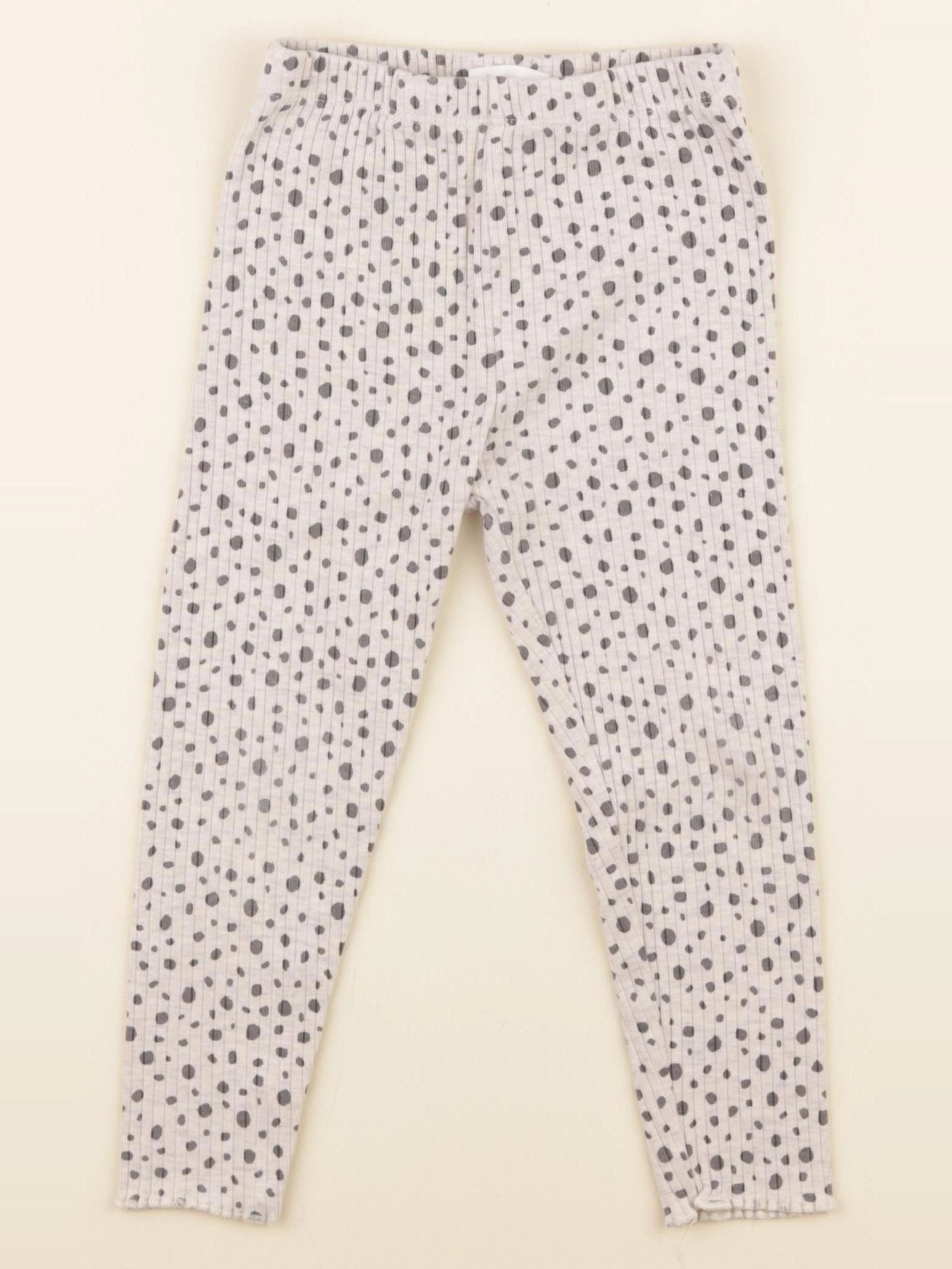 Mango - legging beige, noir - 2/3 ans