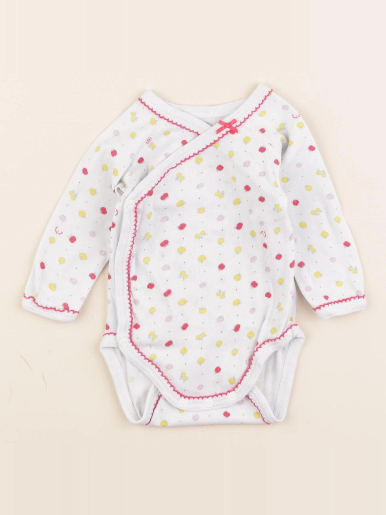 Petit Bateau - body blanc - 3 mois