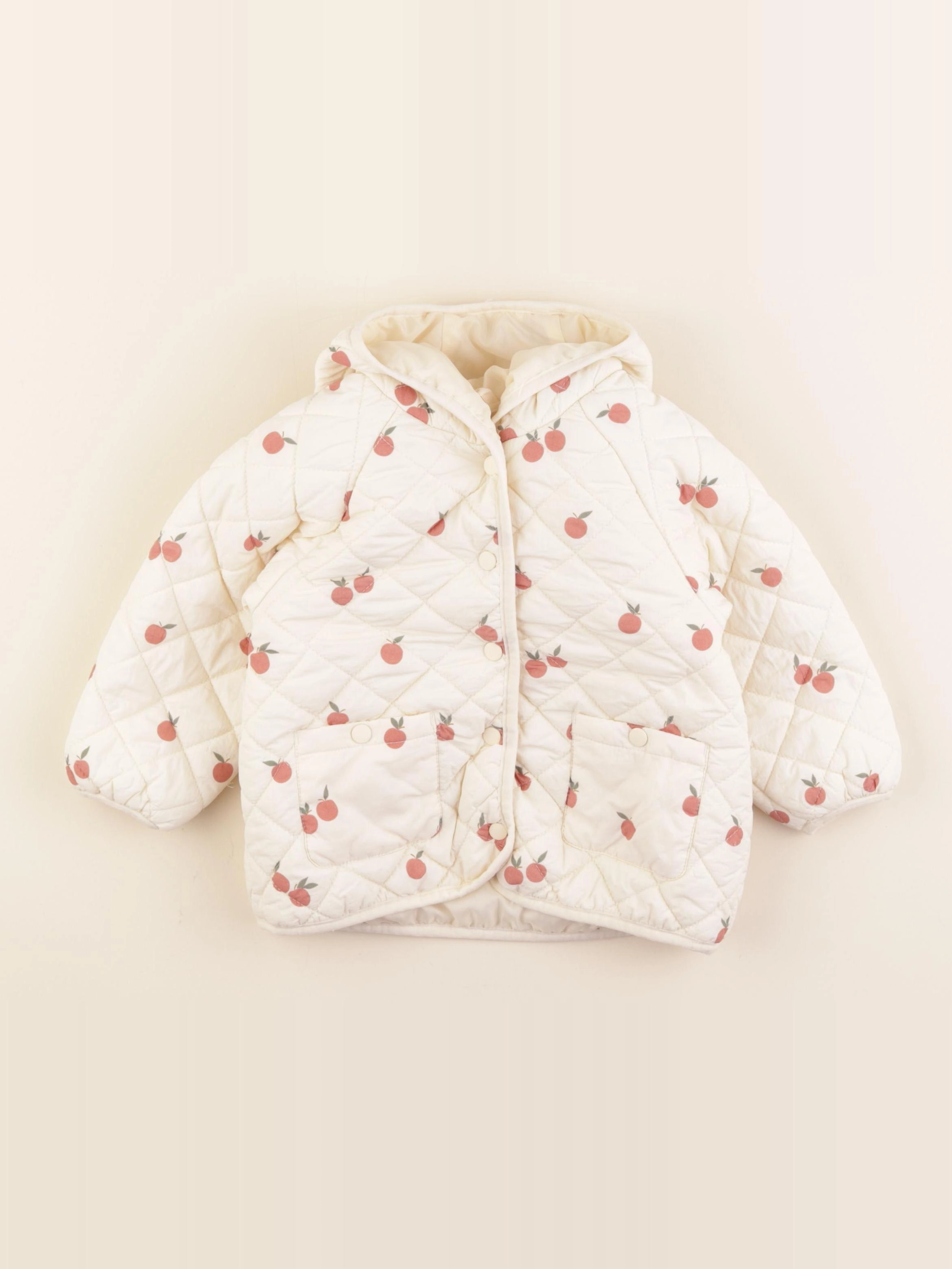 Vertbaudet - doudoune beige - 24 mois