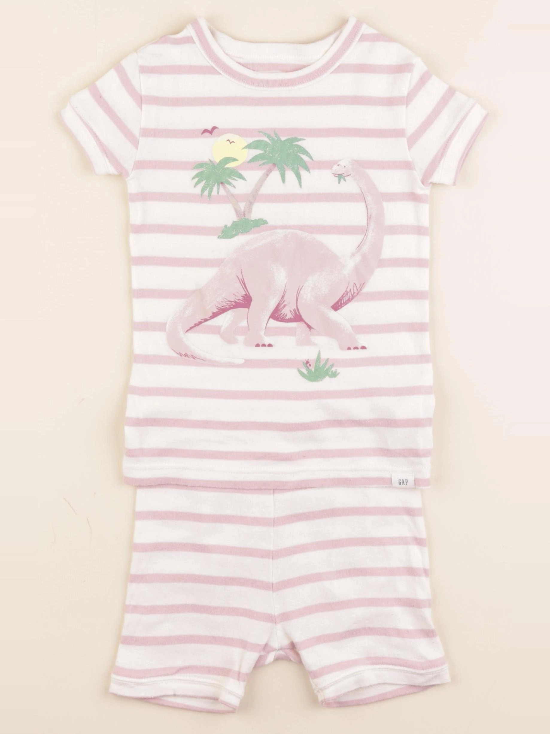 GAP - pyjama coton rose - 4 ans