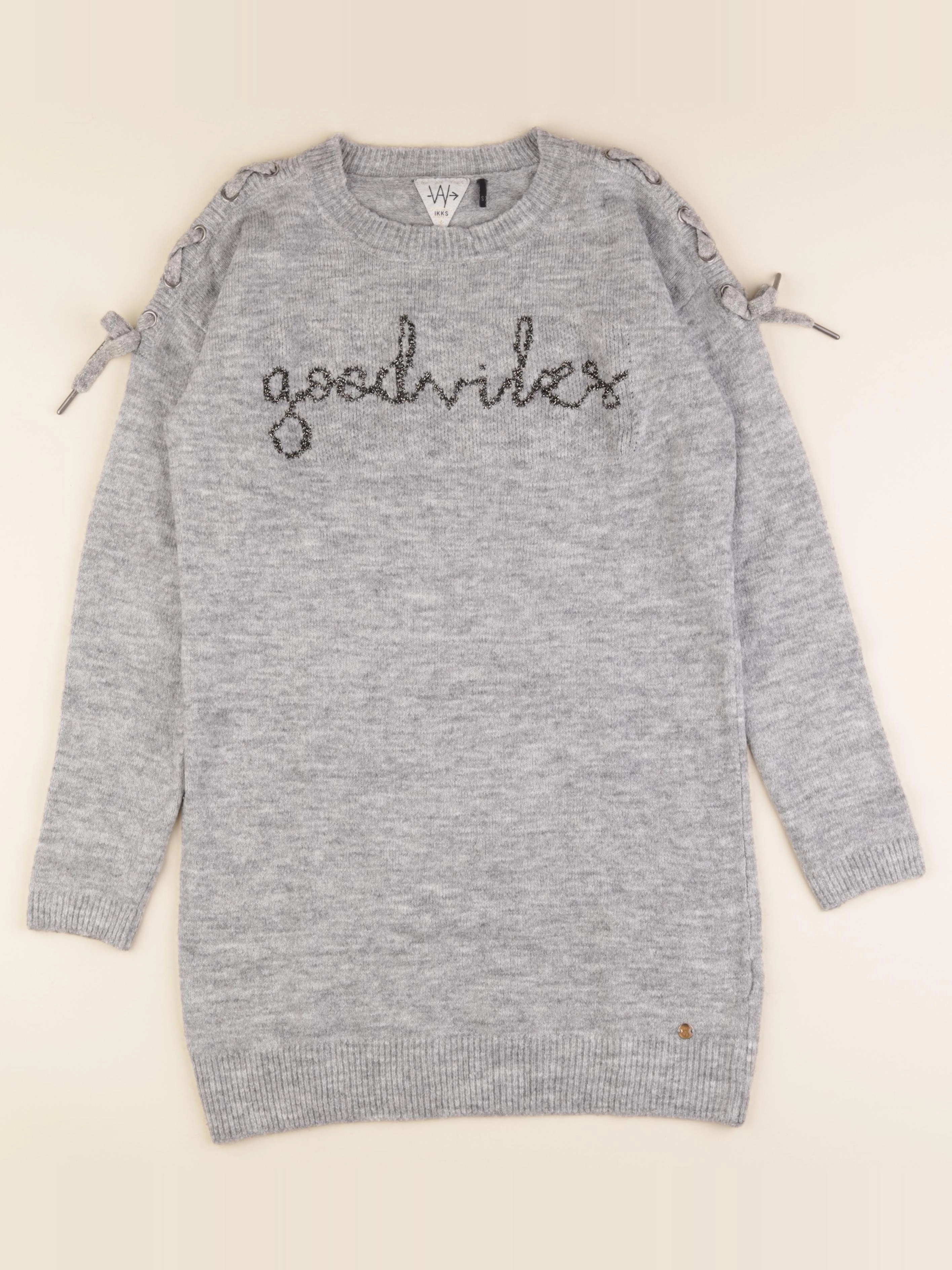 IKKS - robe gris - 14 ans