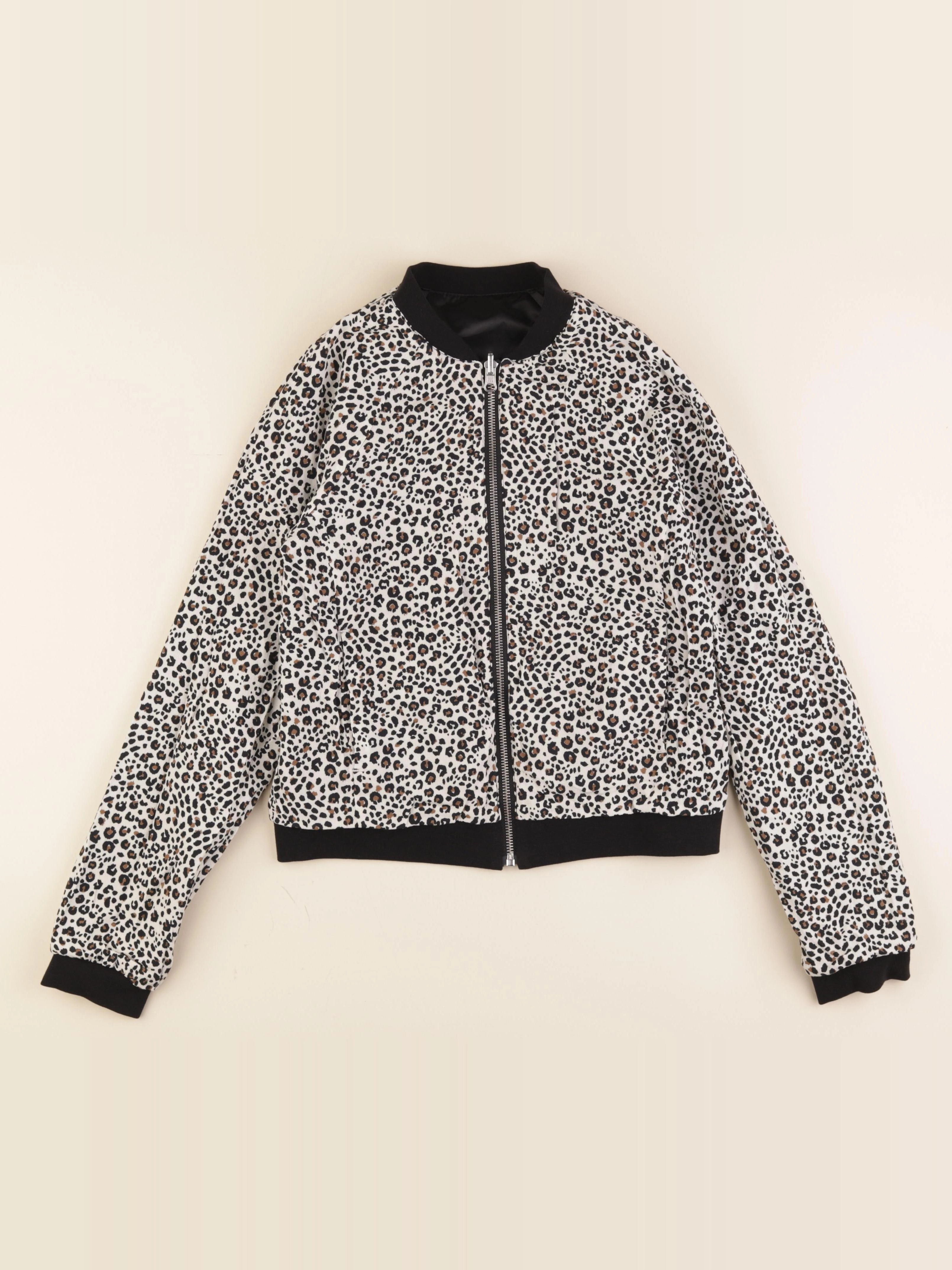 IKKS - veste réversible noir - 14 ans